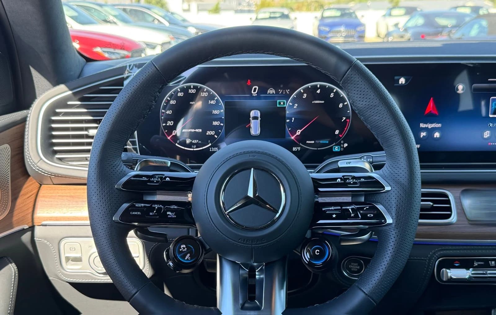 Mercedes-Benz GLS AMG GLS 63 4MATIC+ SUV 2026 — side view