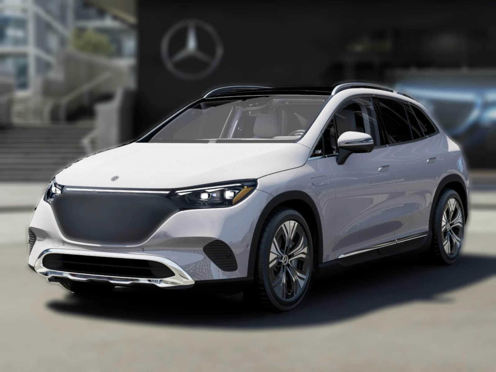 Mercedes-Benz EQE EQE 320 4MATIC SUV 2027 — side view