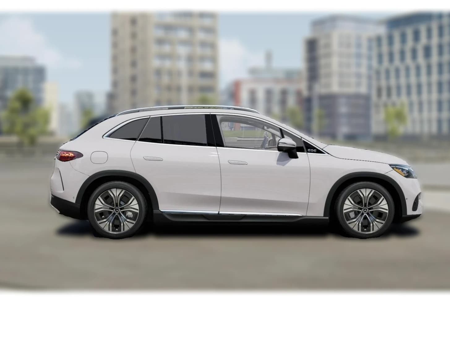 Mercedes-Benz EQE EQE 320 4MATIC SUV 2027 — side view
