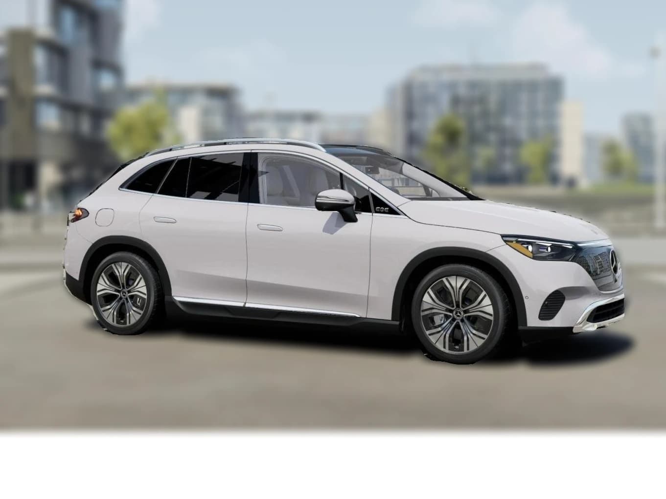 Mercedes-Benz EQE EQE 320 4MATIC SUV 2027 — side view
