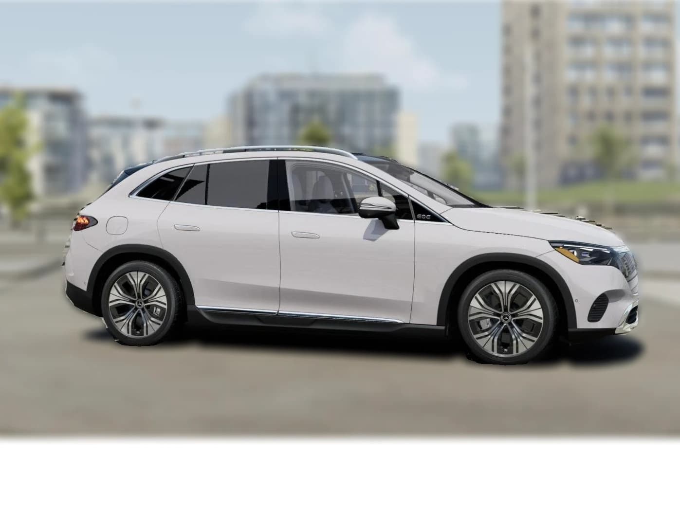 Mercedes-Benz EQE EQE 320 4MATIC SUV 2027 — side view