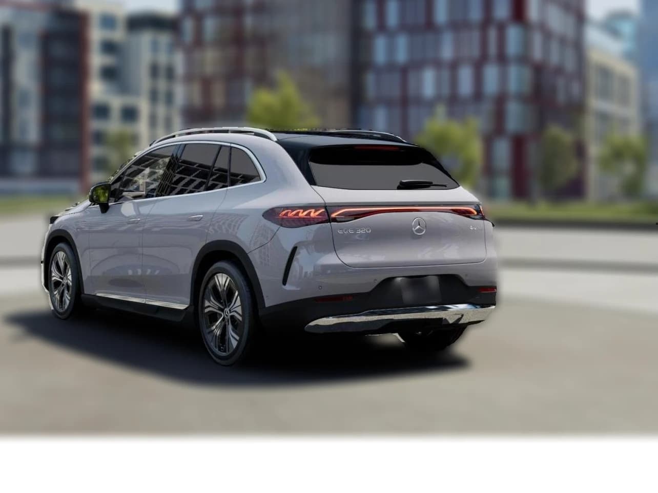 Mercedes-Benz EQE EQE 320 4MATIC SUV 2027 — side view