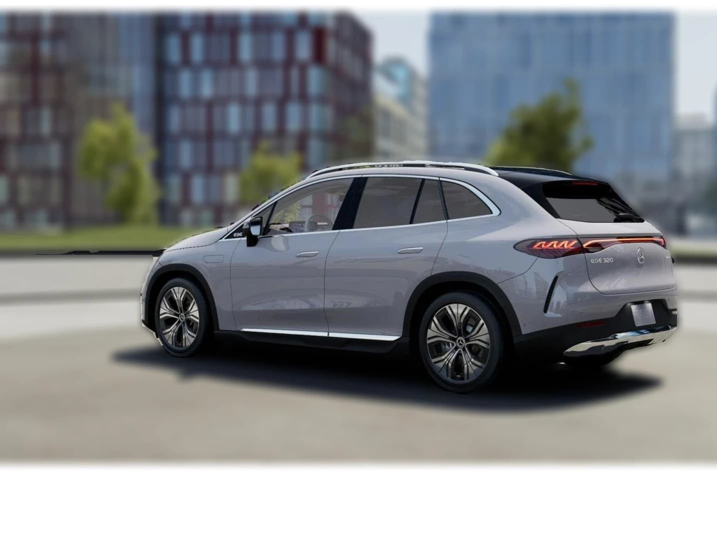 Mercedes-Benz EQE EQE 320 4MATIC SUV 2027 — side view