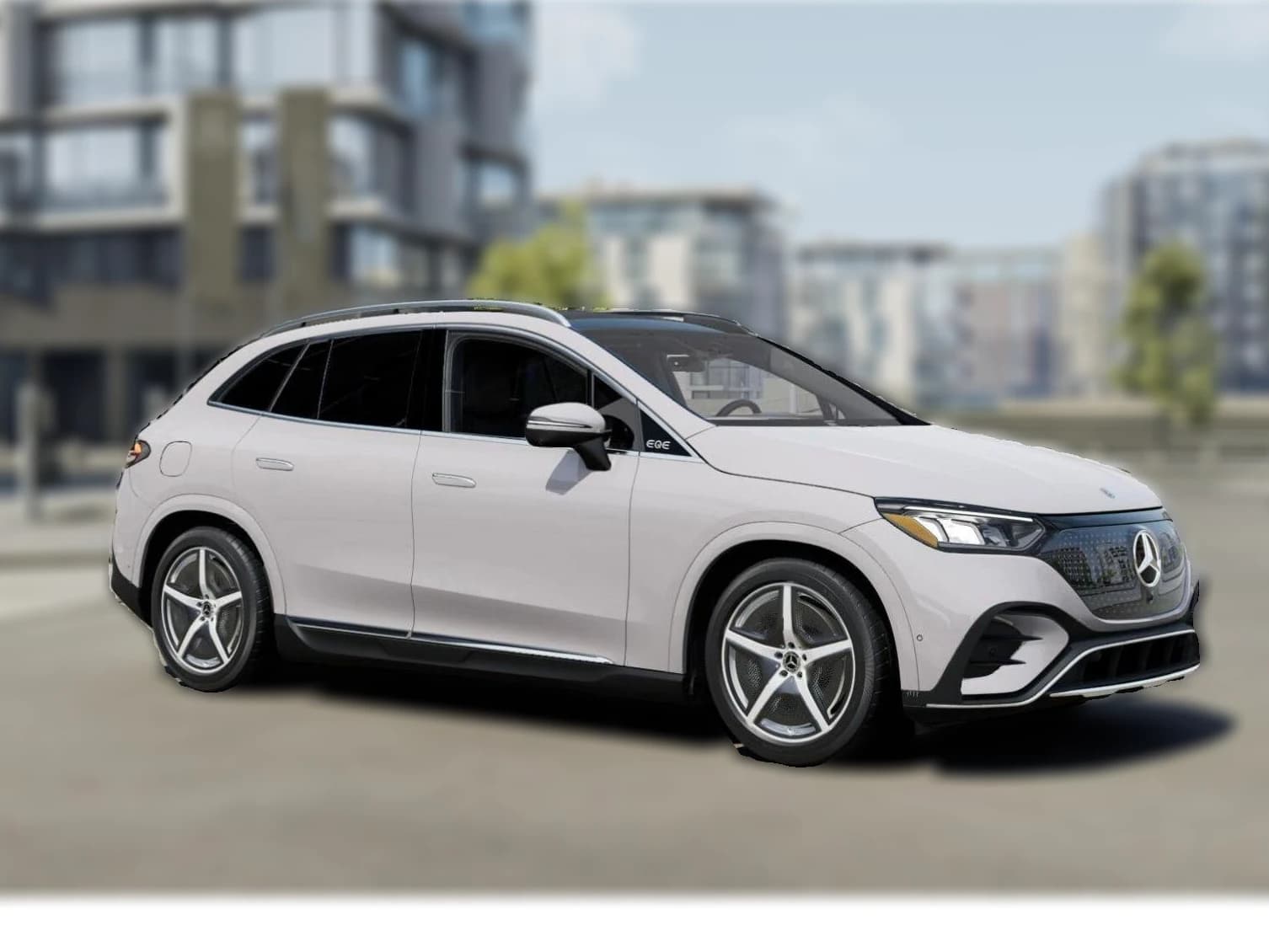 Mercedes-Benz EQE EQE 320 4MATIC SUV 2026 — side view