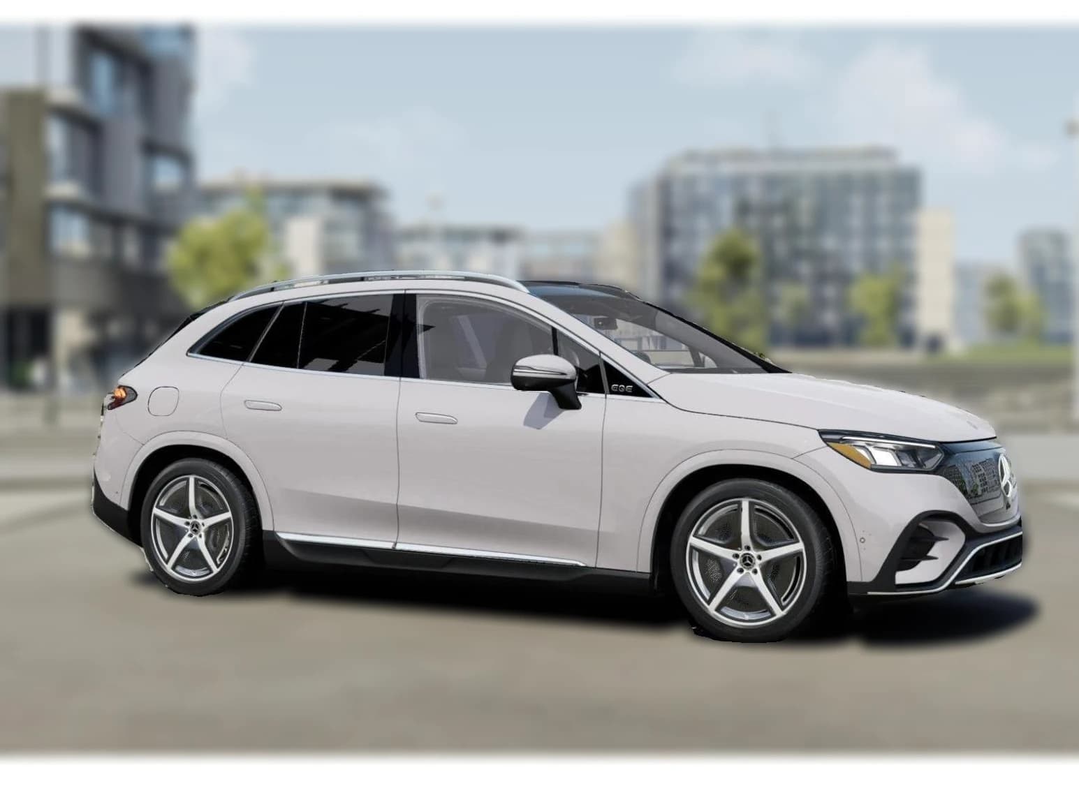Mercedes-Benz EQE EQE 320 4MATIC SUV 2026 — side view