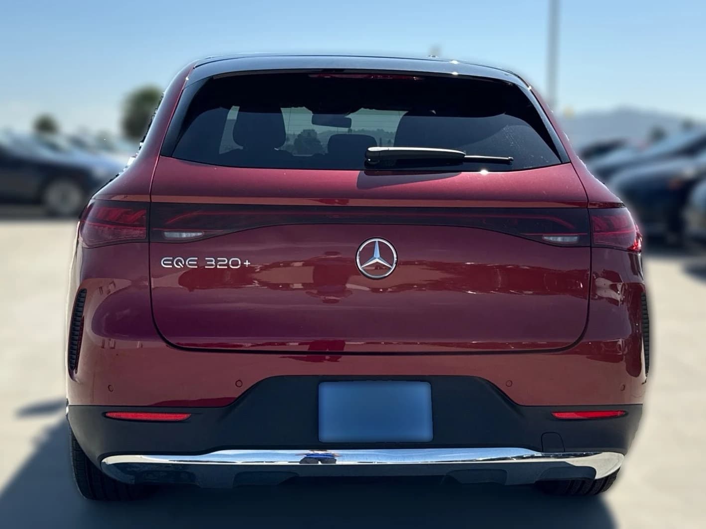 Mercedes-Benz EQE EQE 320+ SUV 2026 — side view