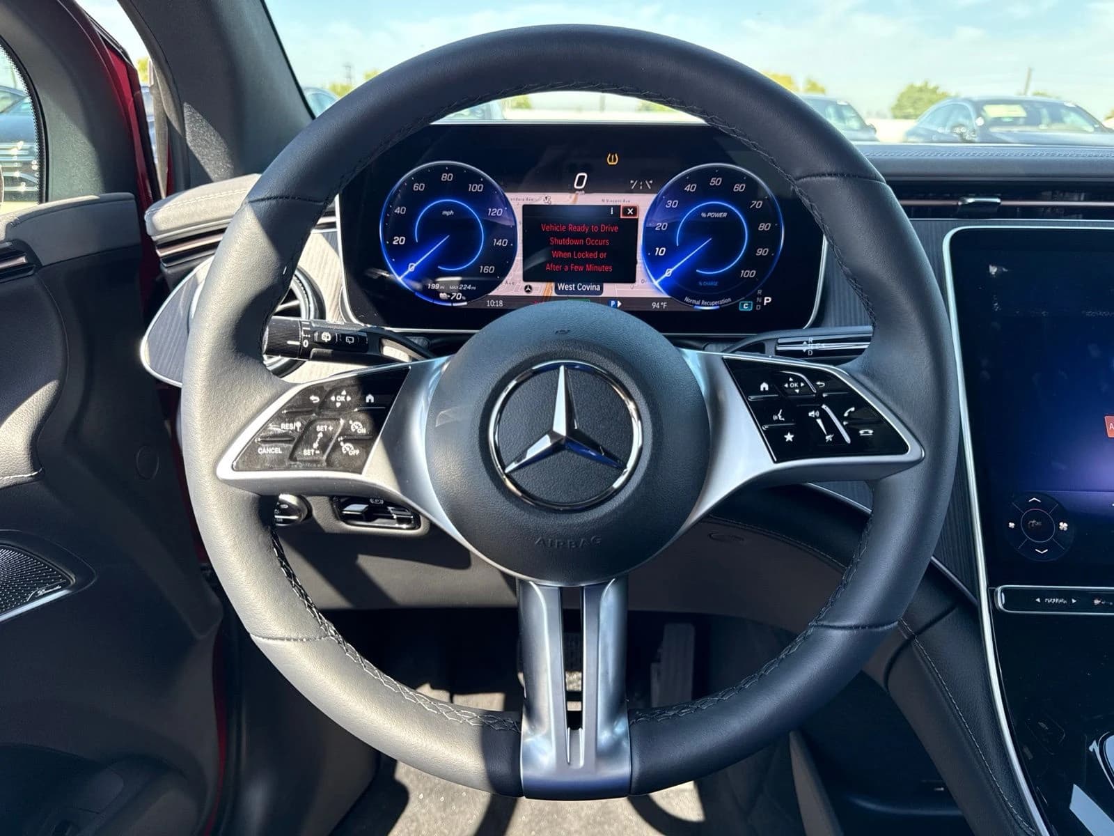 Mercedes-Benz EQE EQE 320+ SUV 2026 — side view