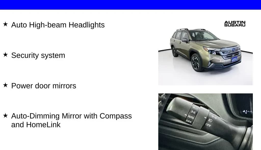 Subaru Forester Premium Hybrid AWD 2026 — side view