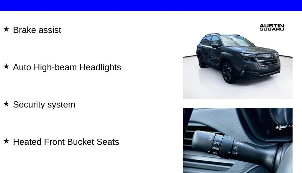 Subaru Forester Premium Hybrid AWD 2026 — side view