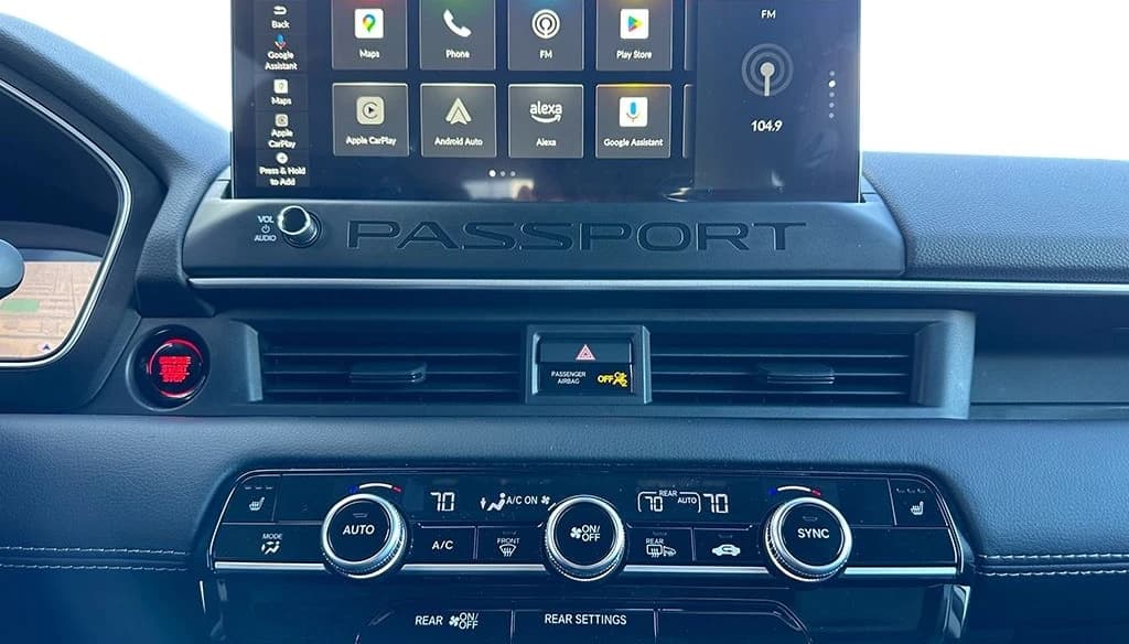 Honda Passport RTL AWD 2026 — side view