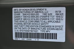 Honda Passport TrailSport Elite AWD 2026 — side view