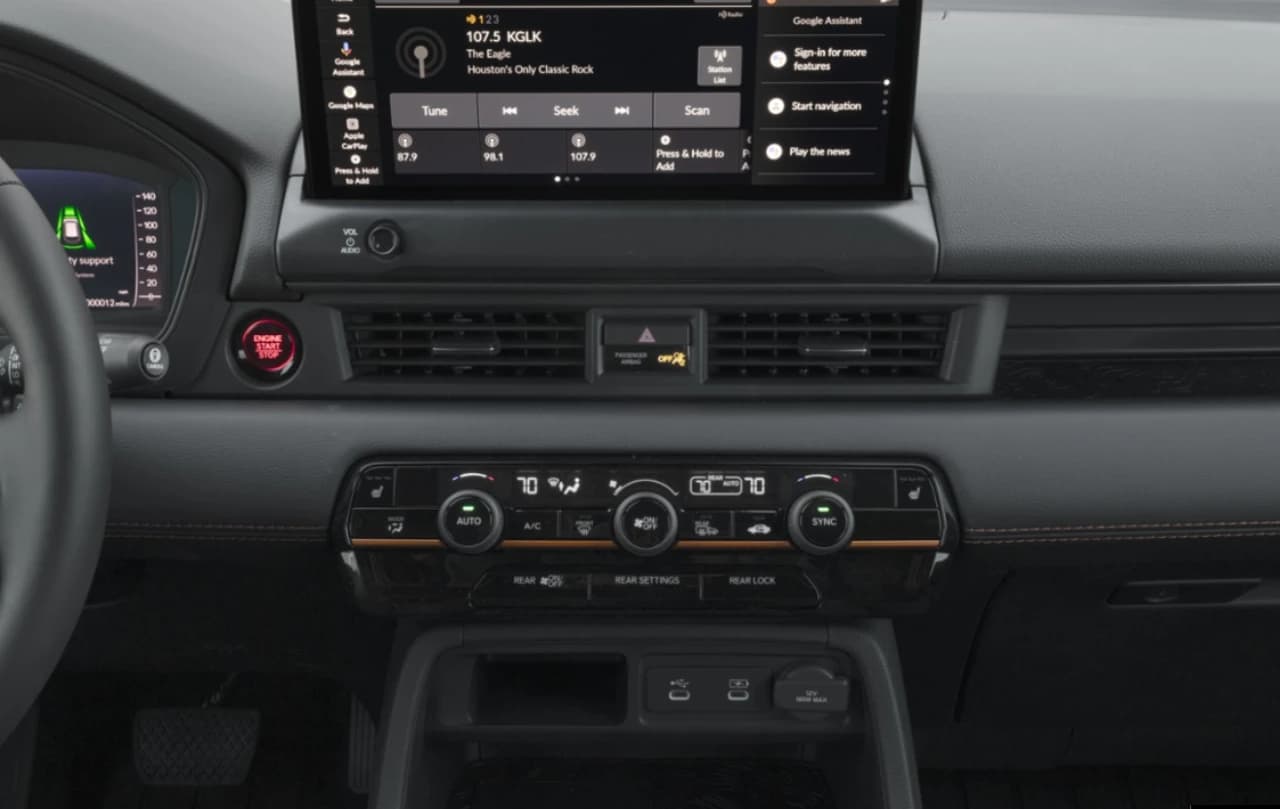 Honda Pilot TrailSport AWD 2026 — side view