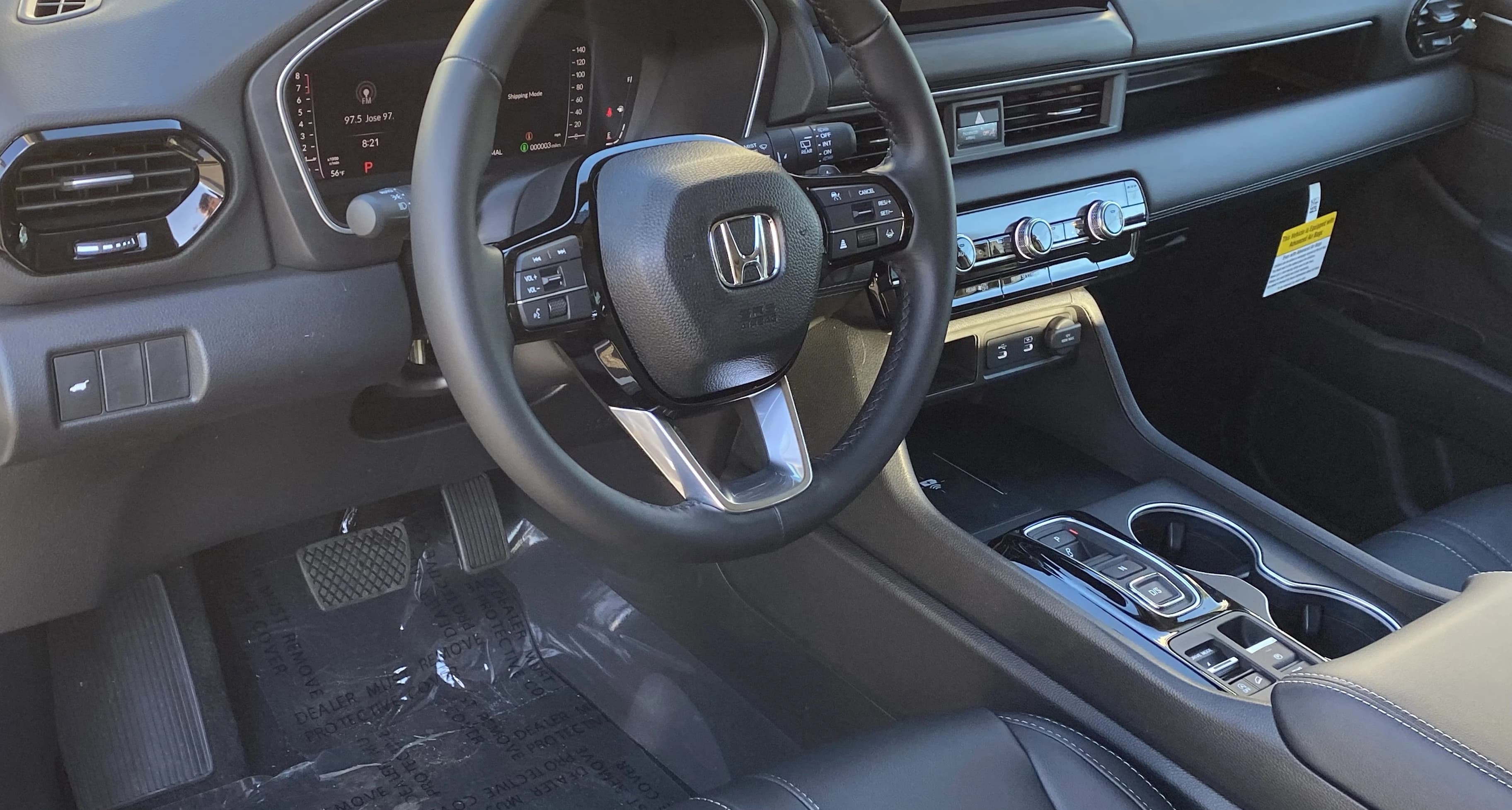 Honda Pilot Touring S AWD 2026 — side view