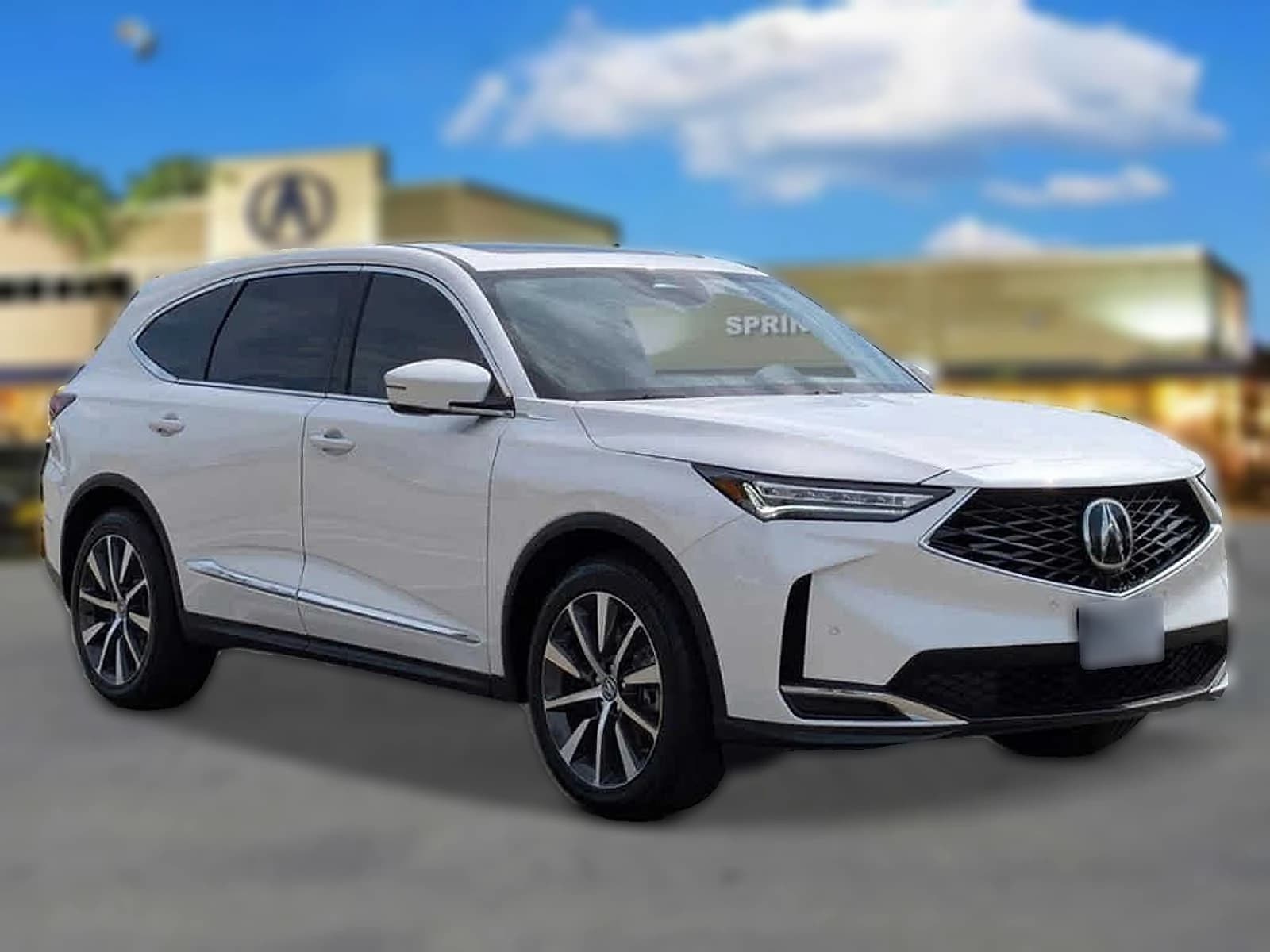 Acura MDX w/Technology Package FWD 2026 — side view