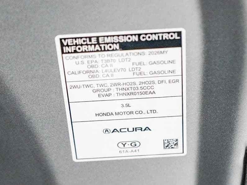Acura MDX w/A-Spec Advance Package SH-AWD 2026 — side view