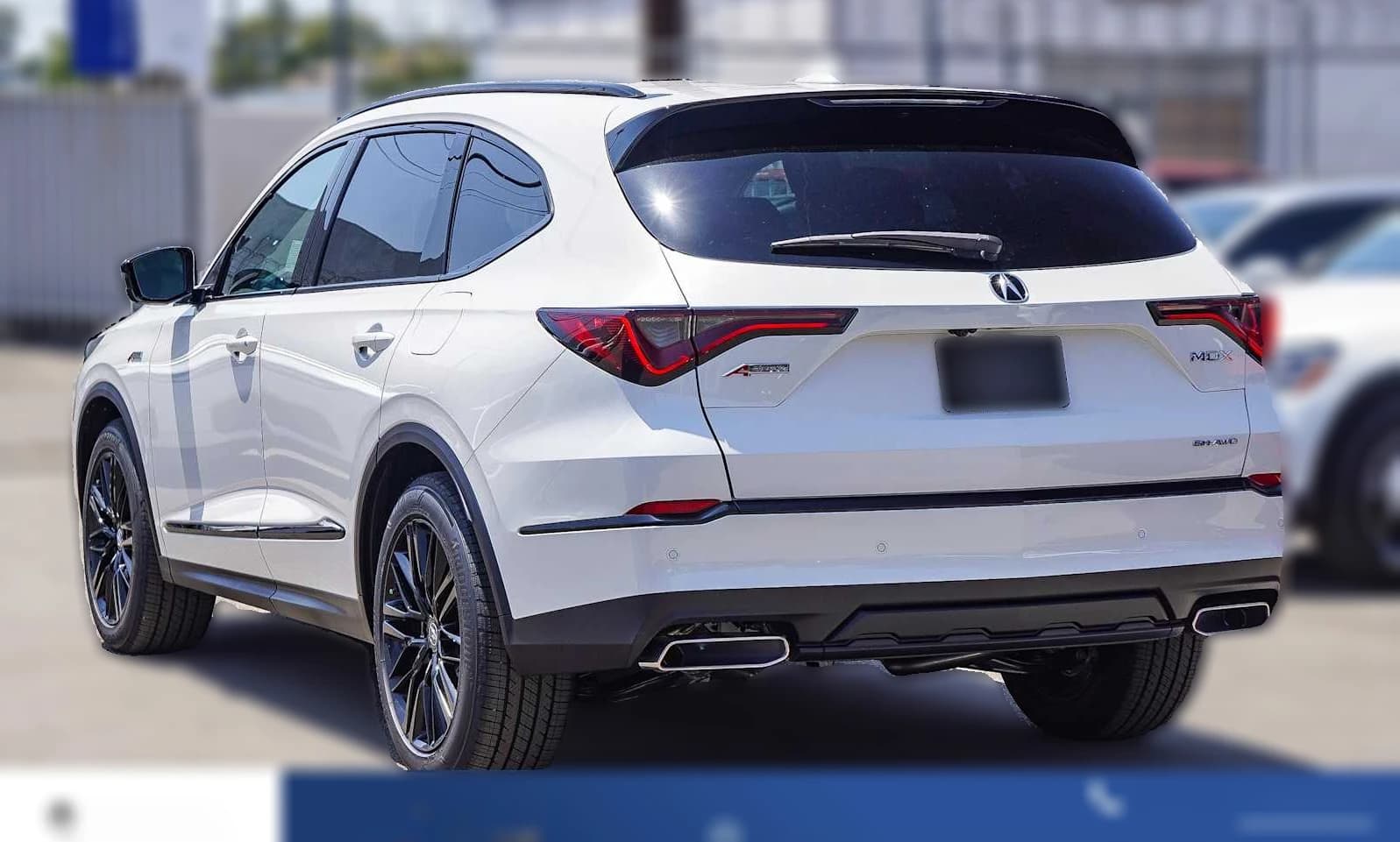 Acura MDX w/A-Spec Advance Package SH-AWD 2026 — side view