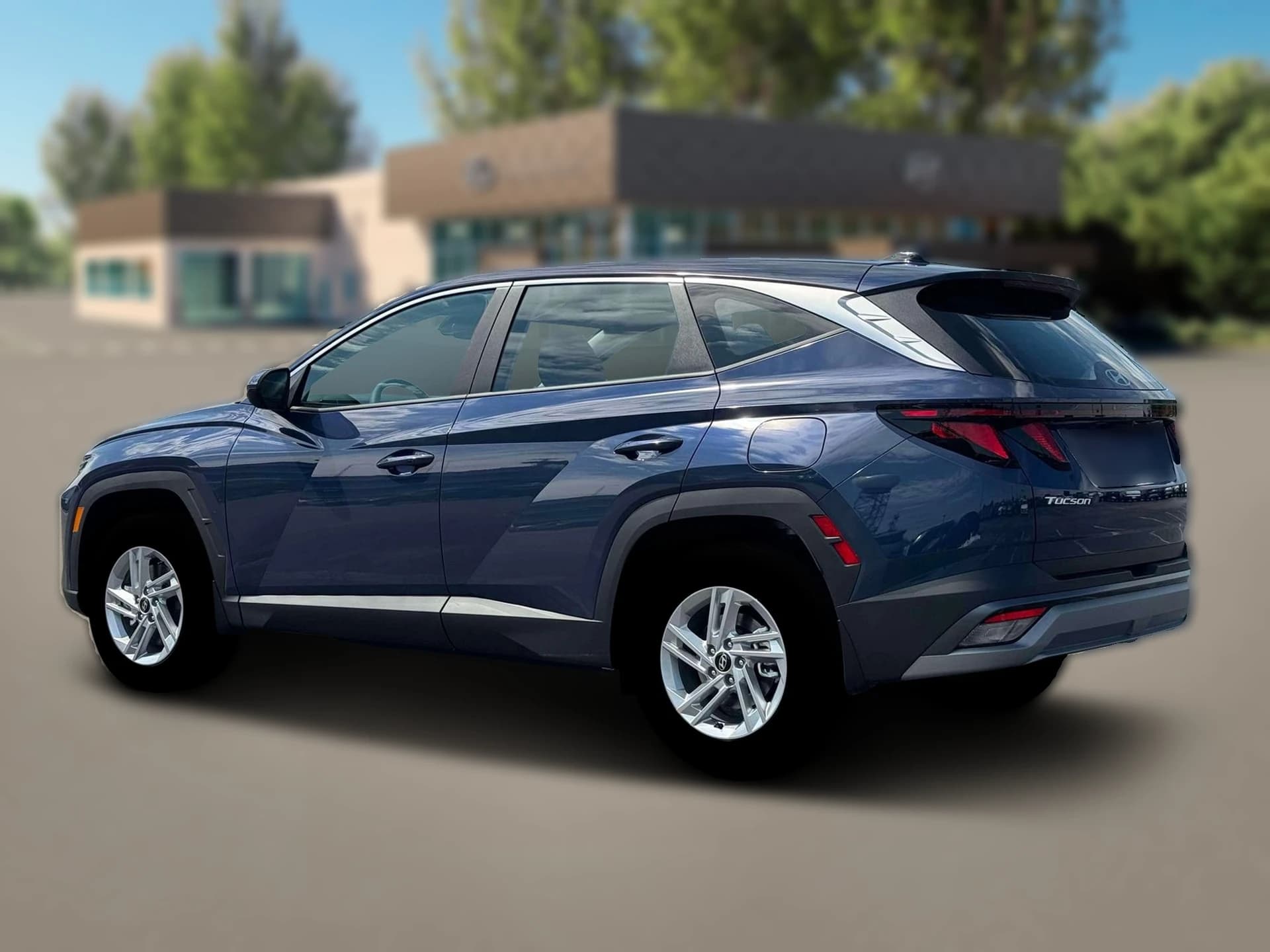 Hyundai Tucson SE AWD 2026 — side view