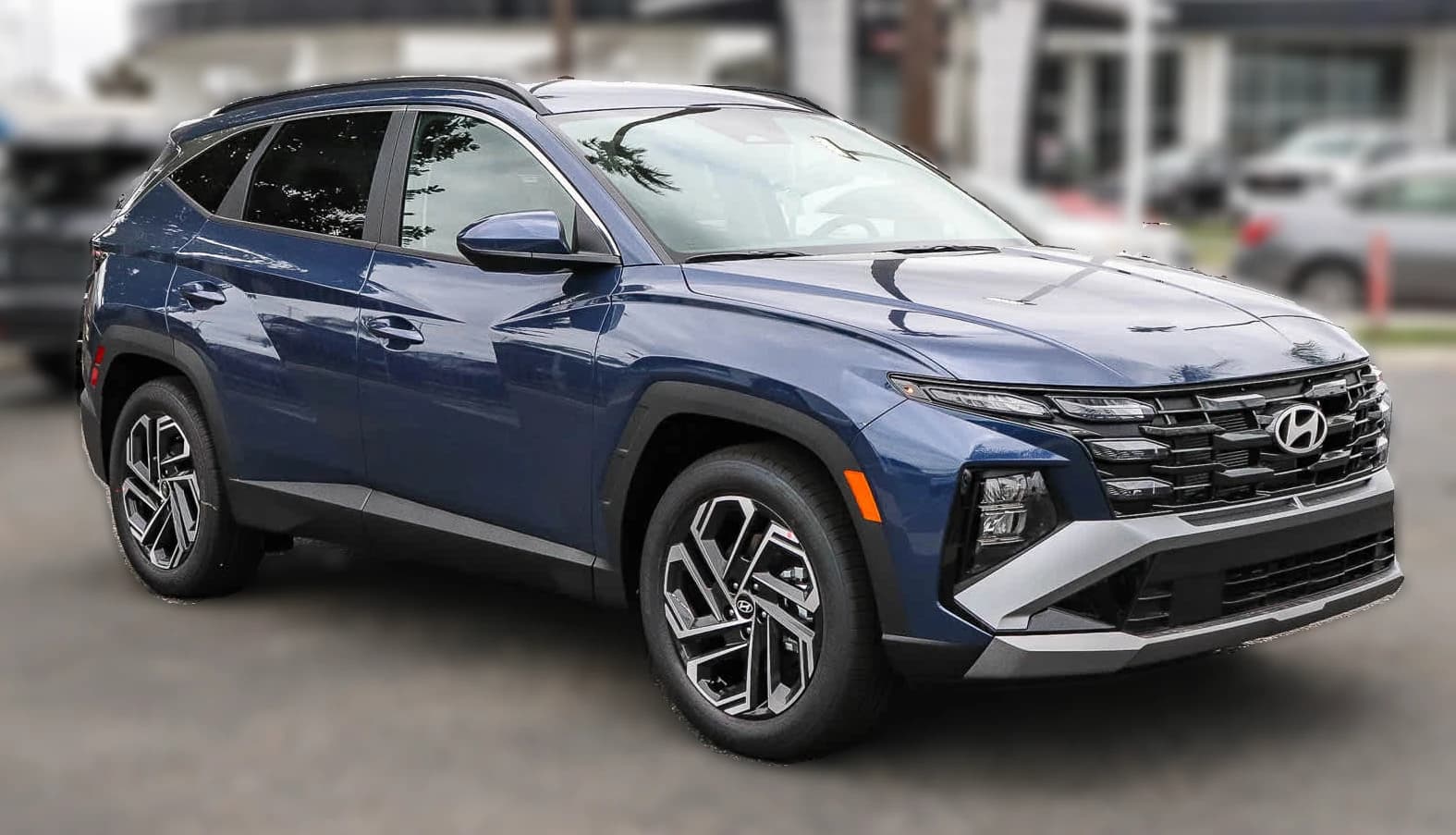 Hyundai Tucson SEL Plus FWD 2026 — side view