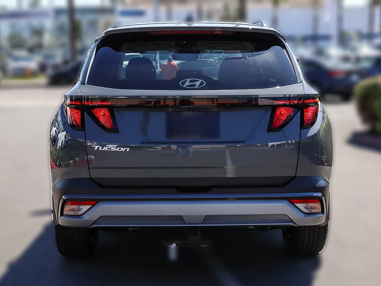 Hyundai Tucson SEL Plus FWD 2026 — side view