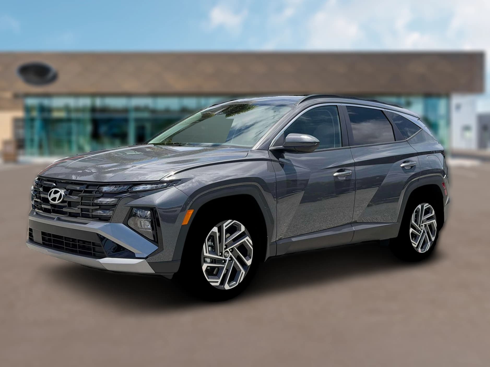 Hyundai Tucson SEL Plus AWD 2026 — side view
