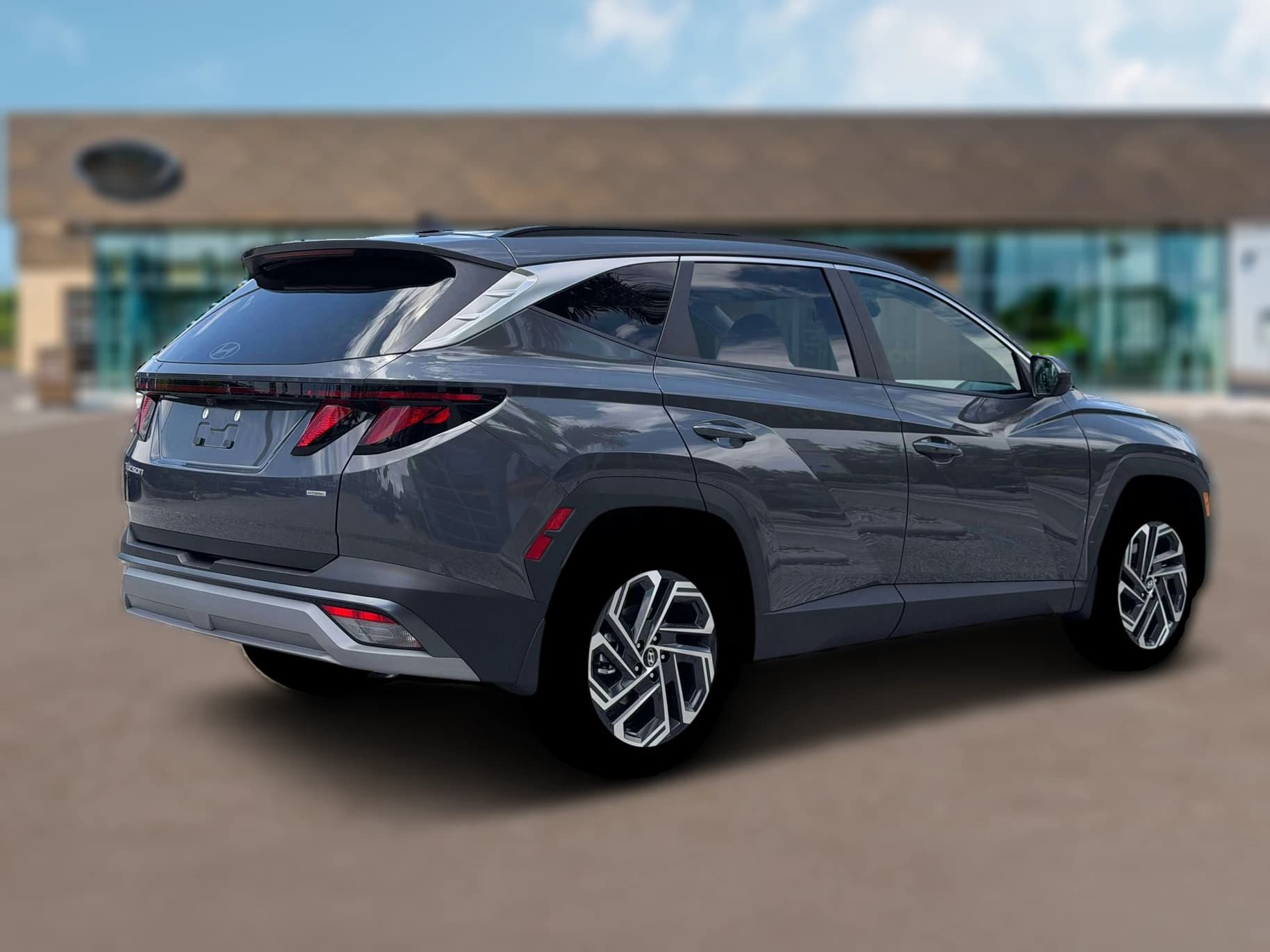 Hyundai Tucson SEL Plus AWD 2026 — side view