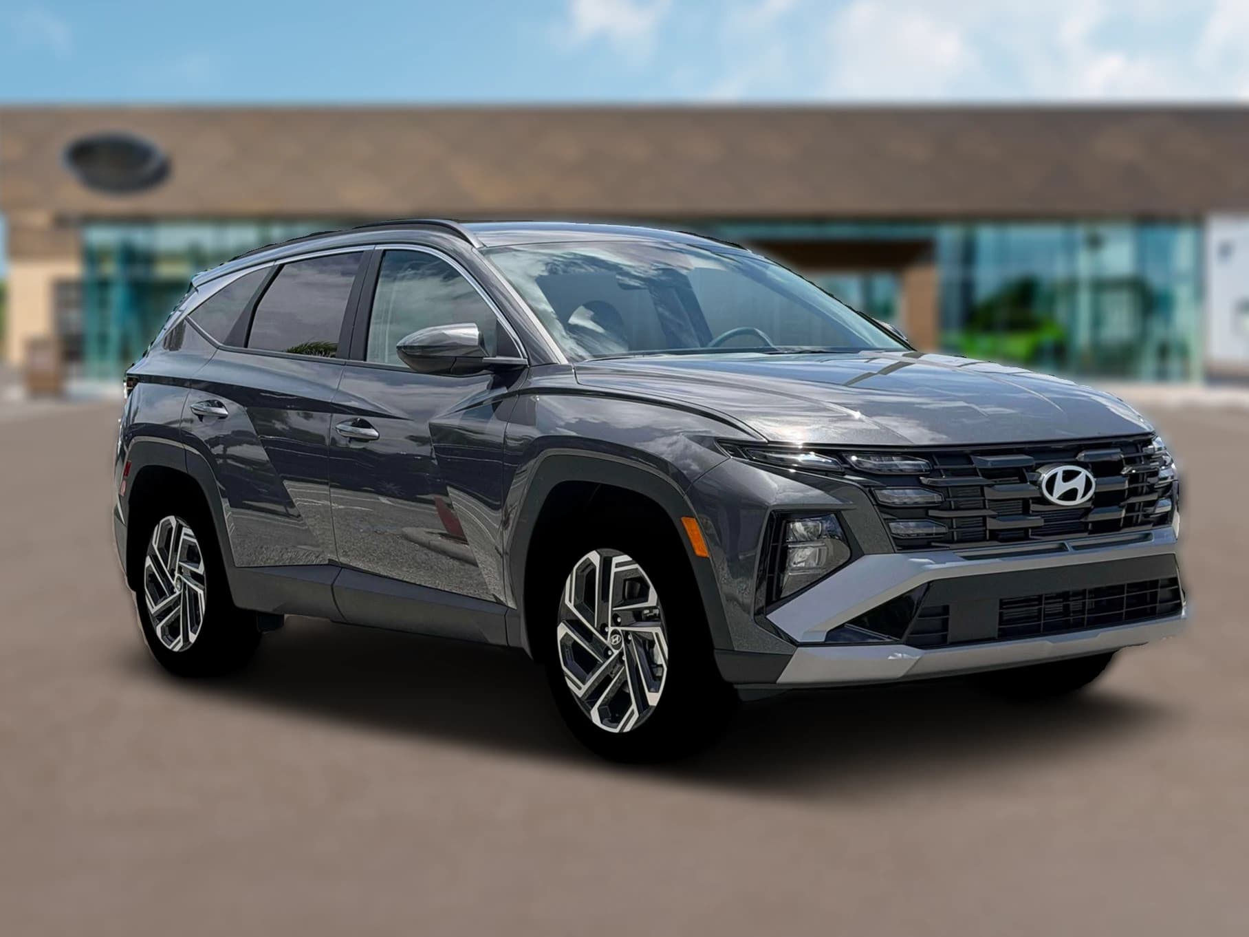 Hyundai Tucson SEL Plus AWD 2026 — side view