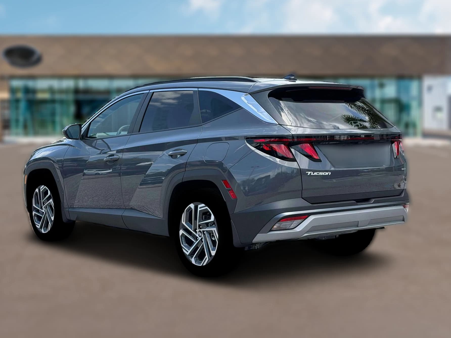 Hyundai Tucson SEL Plus AWD 2026 — side view