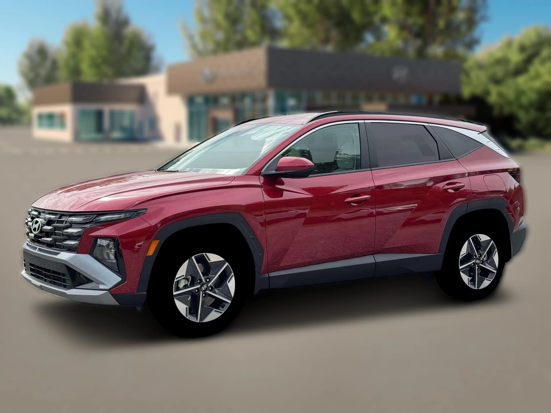 Hyundai Tucson SEL AWD 2026 — side view
