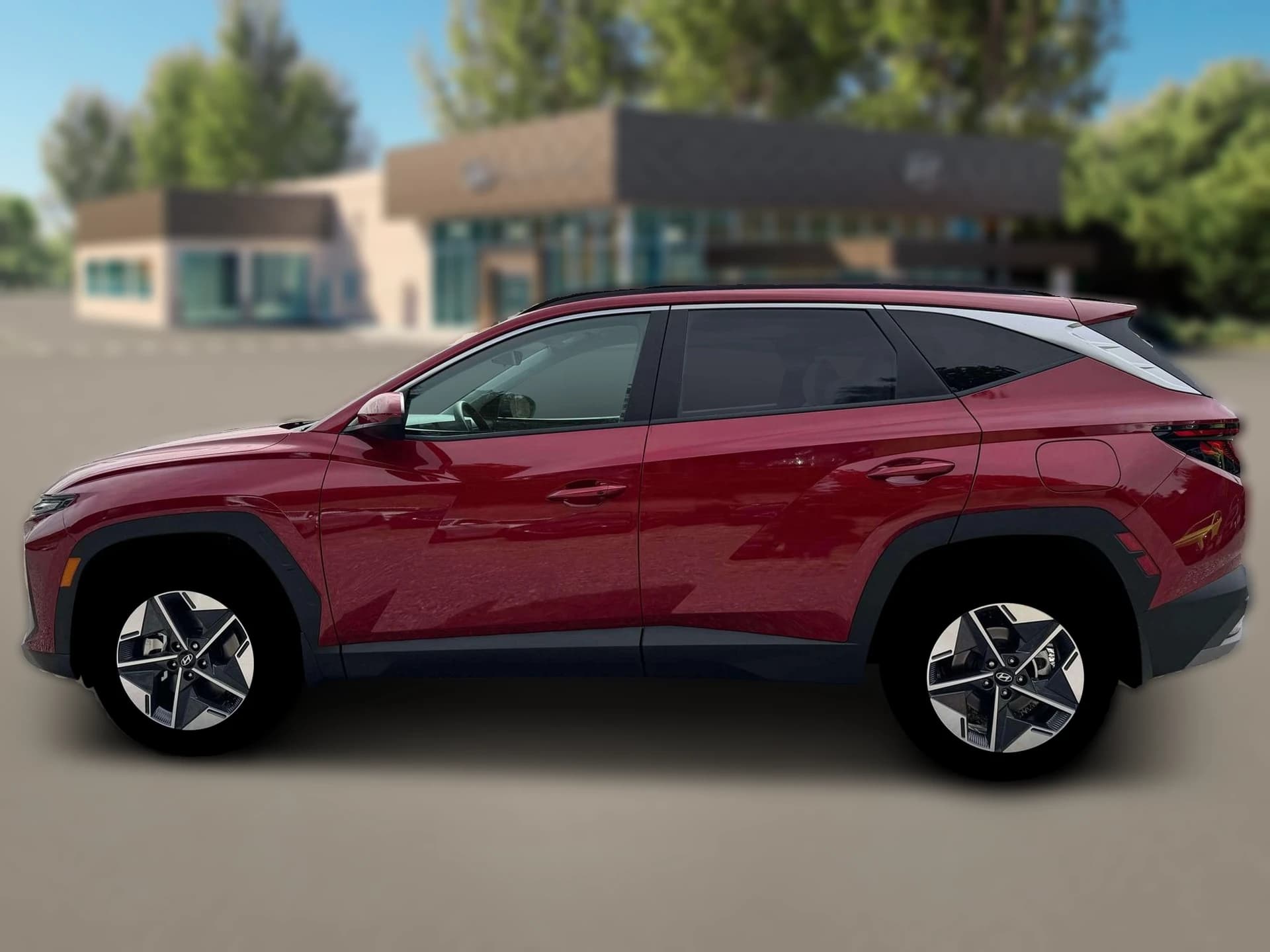 Hyundai Tucson SEL AWD 2026 — side view