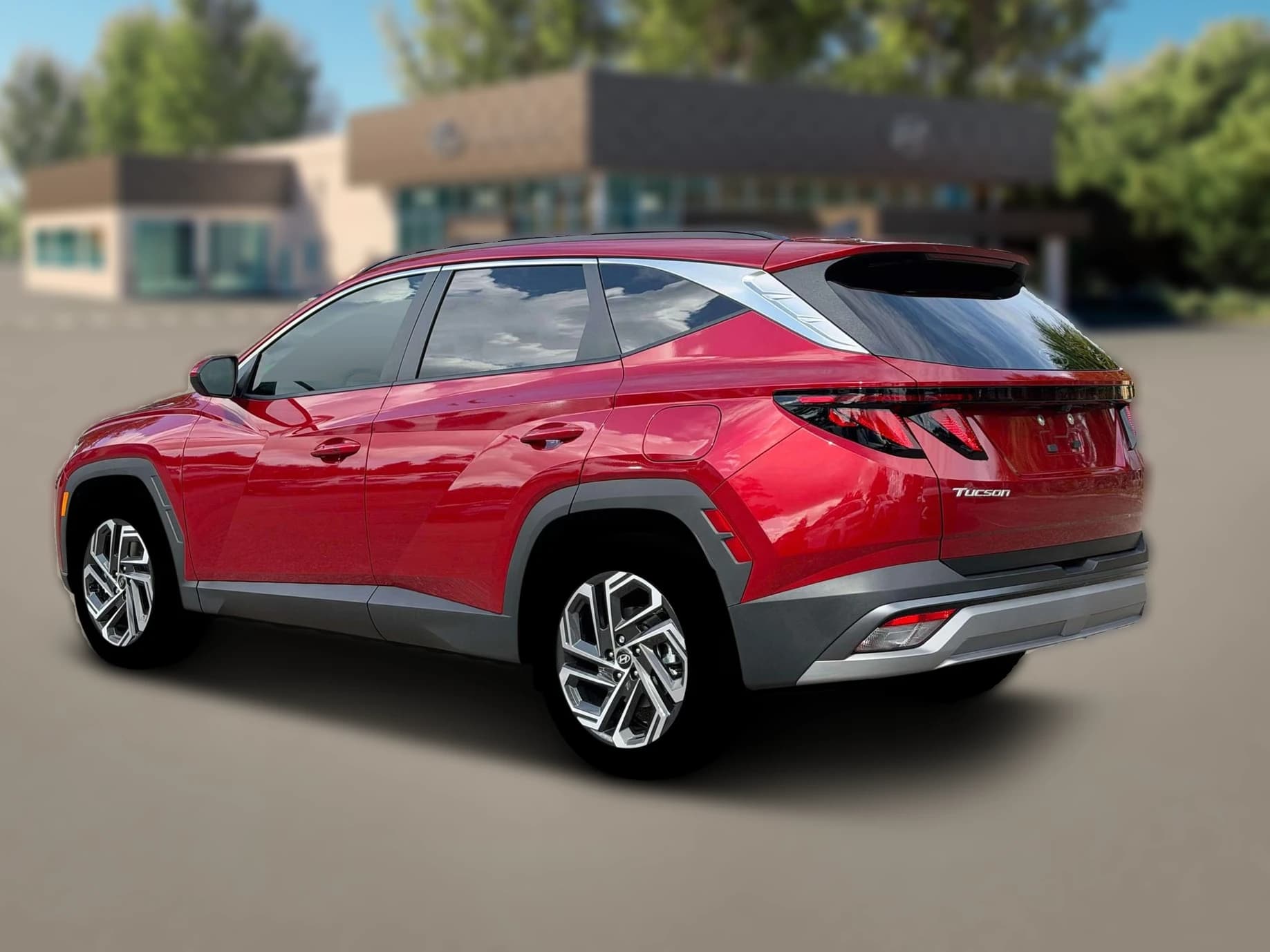 Hyundai Tucson SEL Plus AWD 2026 — side view