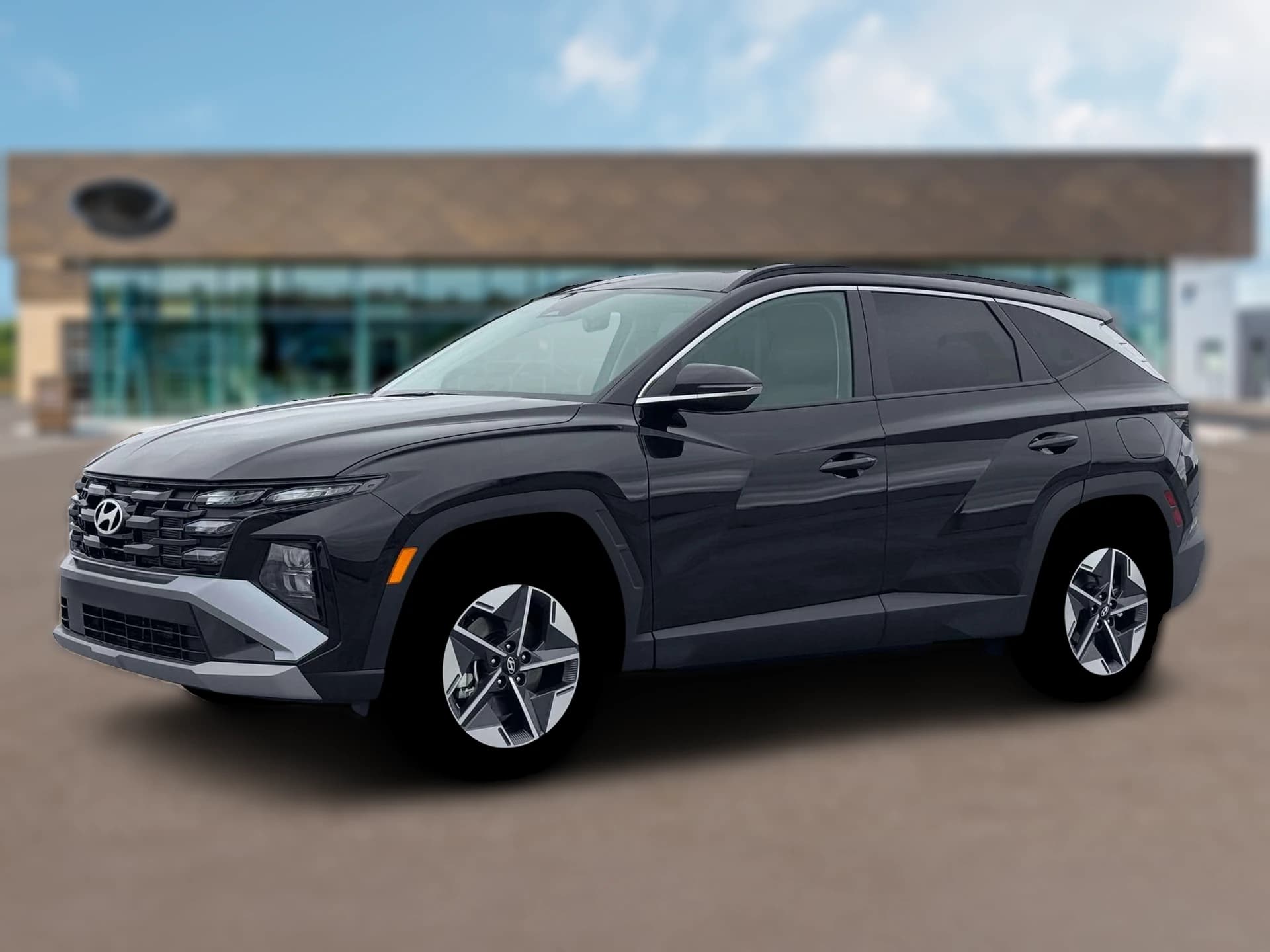 Hyundai Tucson SEL Premium AWD 2026 — side view