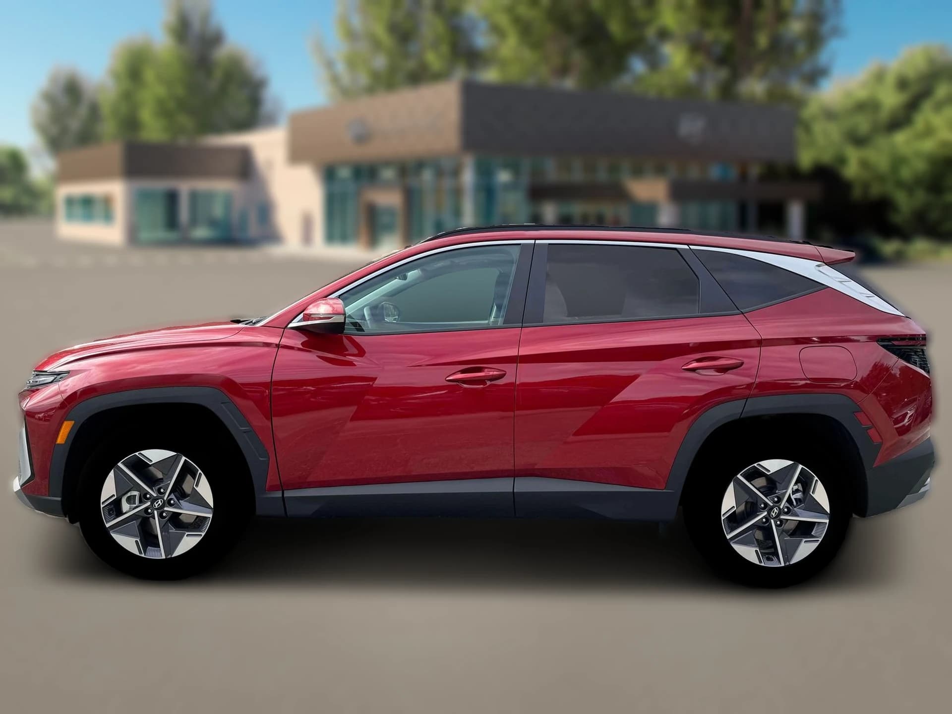 Hyundai Tucson SEL Premium AWD 2026 — side view