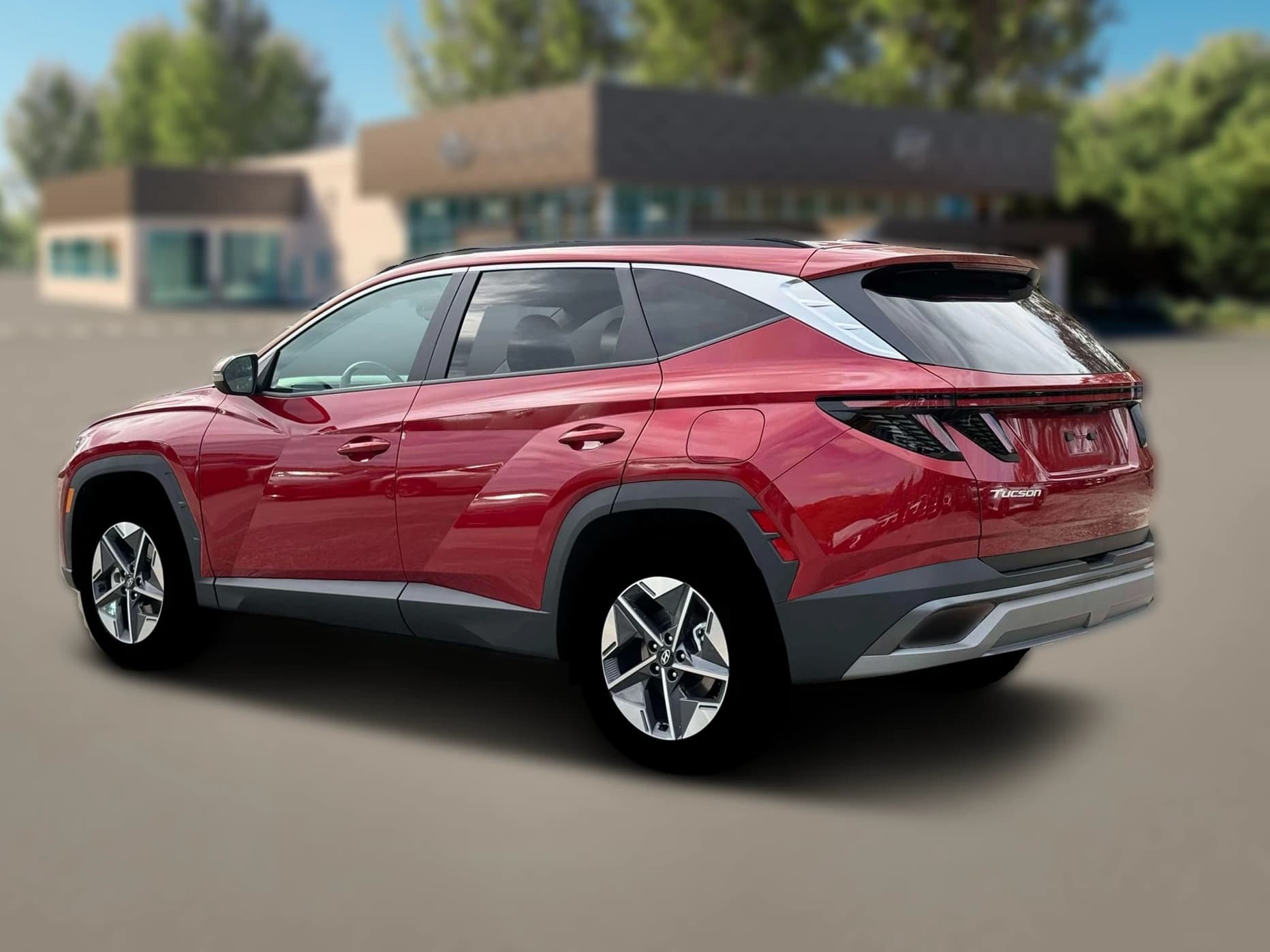 Hyundai Tucson SEL Premium AWD 2026 — side view
