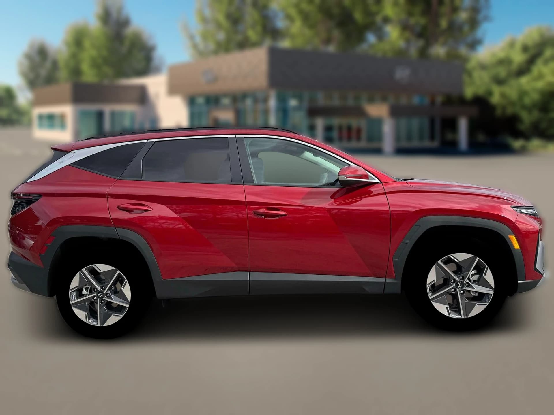 Hyundai Tucson SEL Premium AWD 2026 — side view