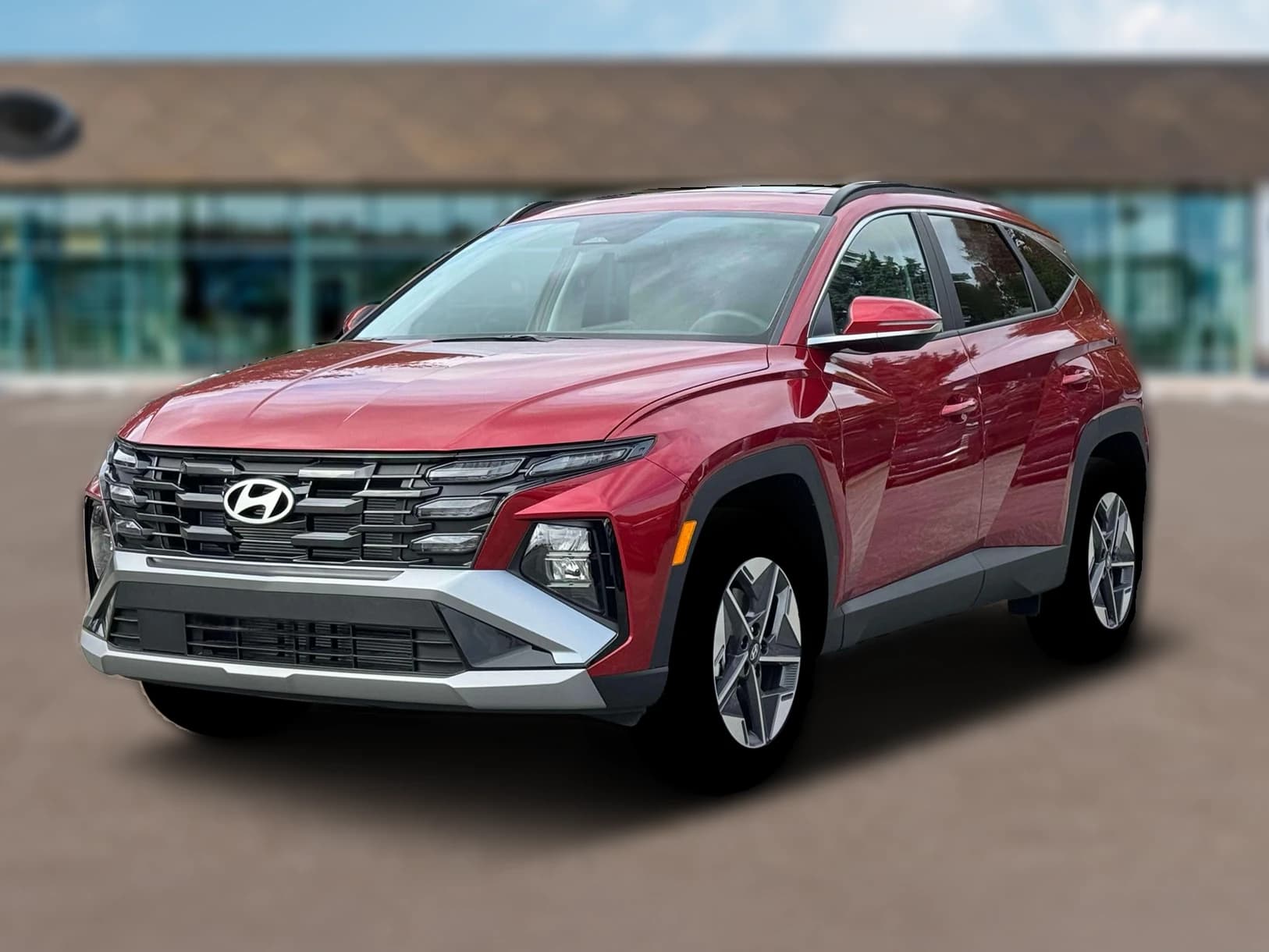 Hyundai Tucson SEL Premium AWD 2026 — side view