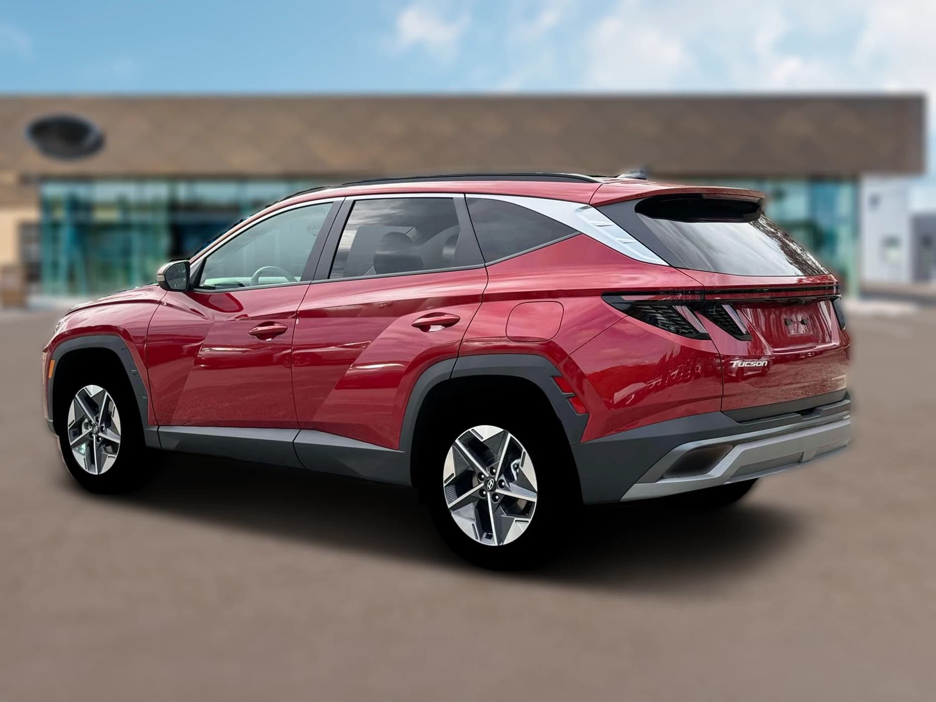 Hyundai Tucson SEL Premium AWD 2026 — side view