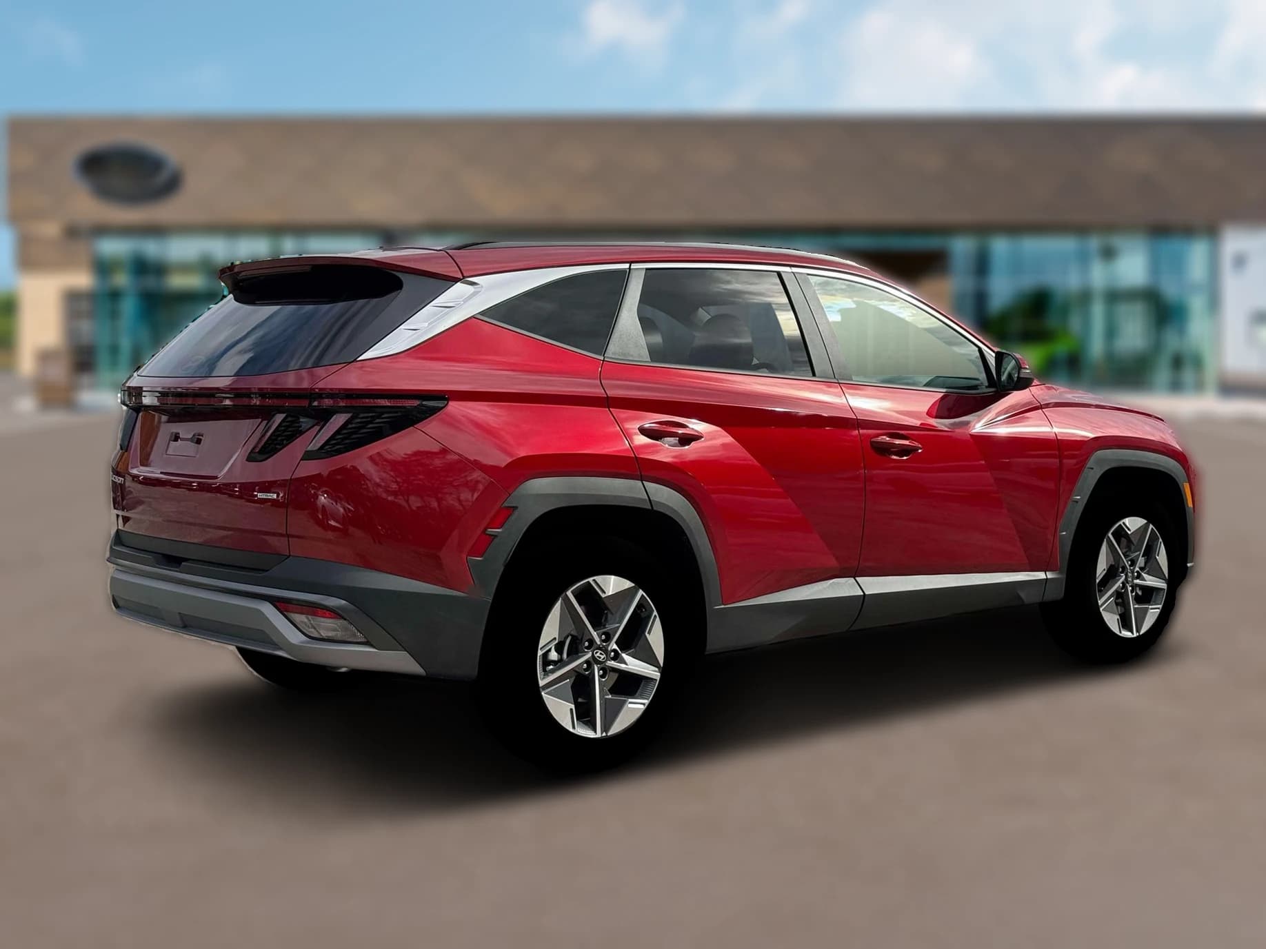 Hyundai Tucson SEL Premium AWD 2026 — side view