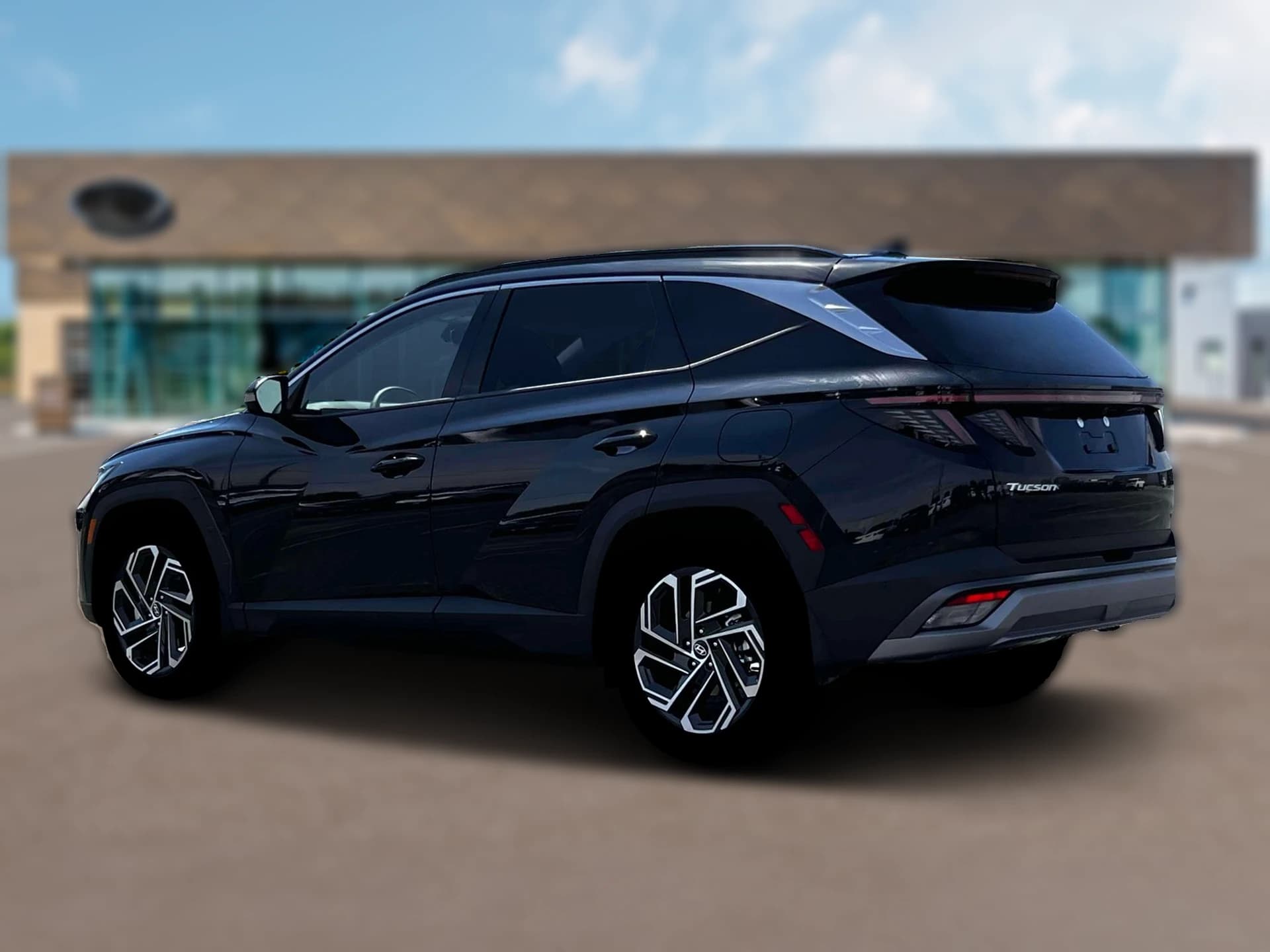 Hyundai Tucson Limited AWD 2026 — side view