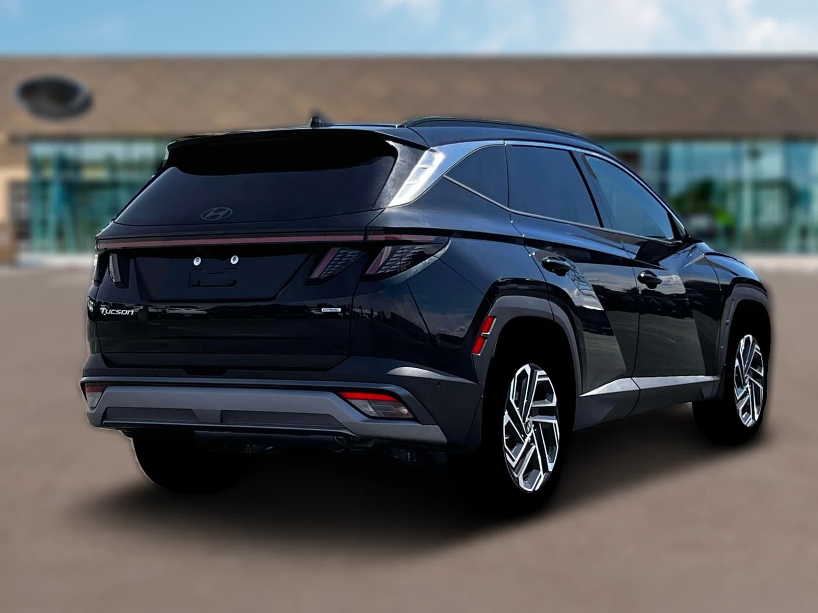 Hyundai Tucson Limited AWD 2026 — side view