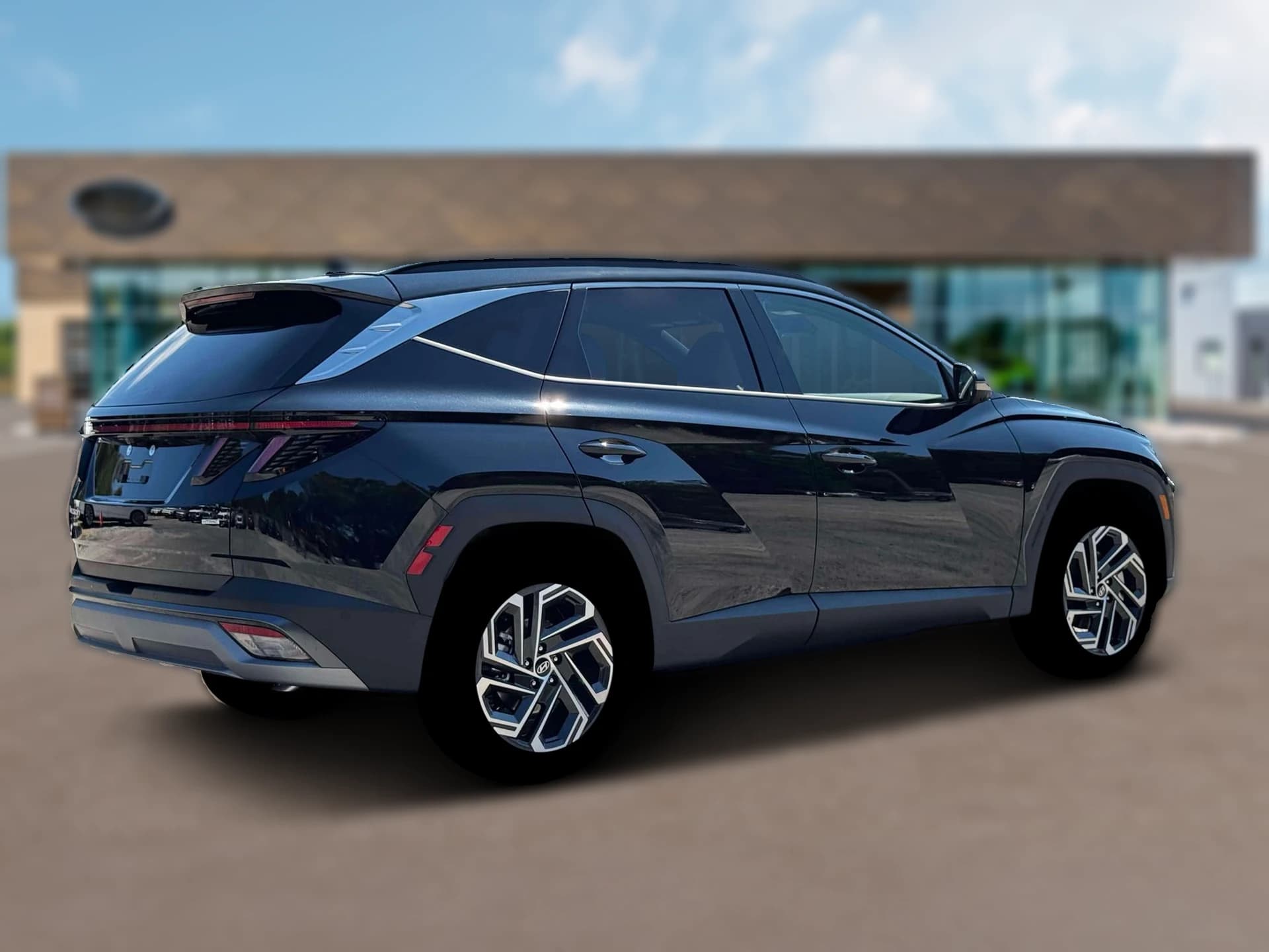 Hyundai Tucson Limited AWD 2026 — side view