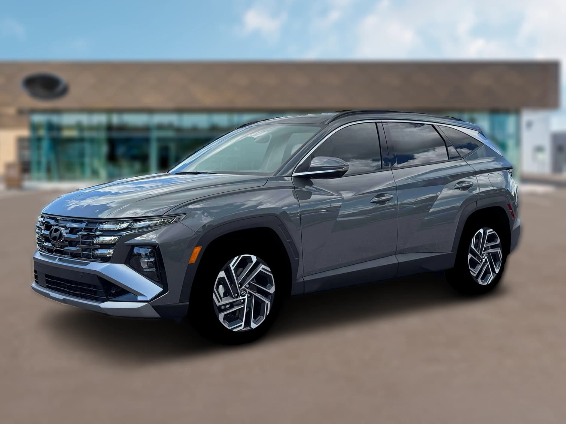 Hyundai Tucson Limited AWD 2026 — side view
