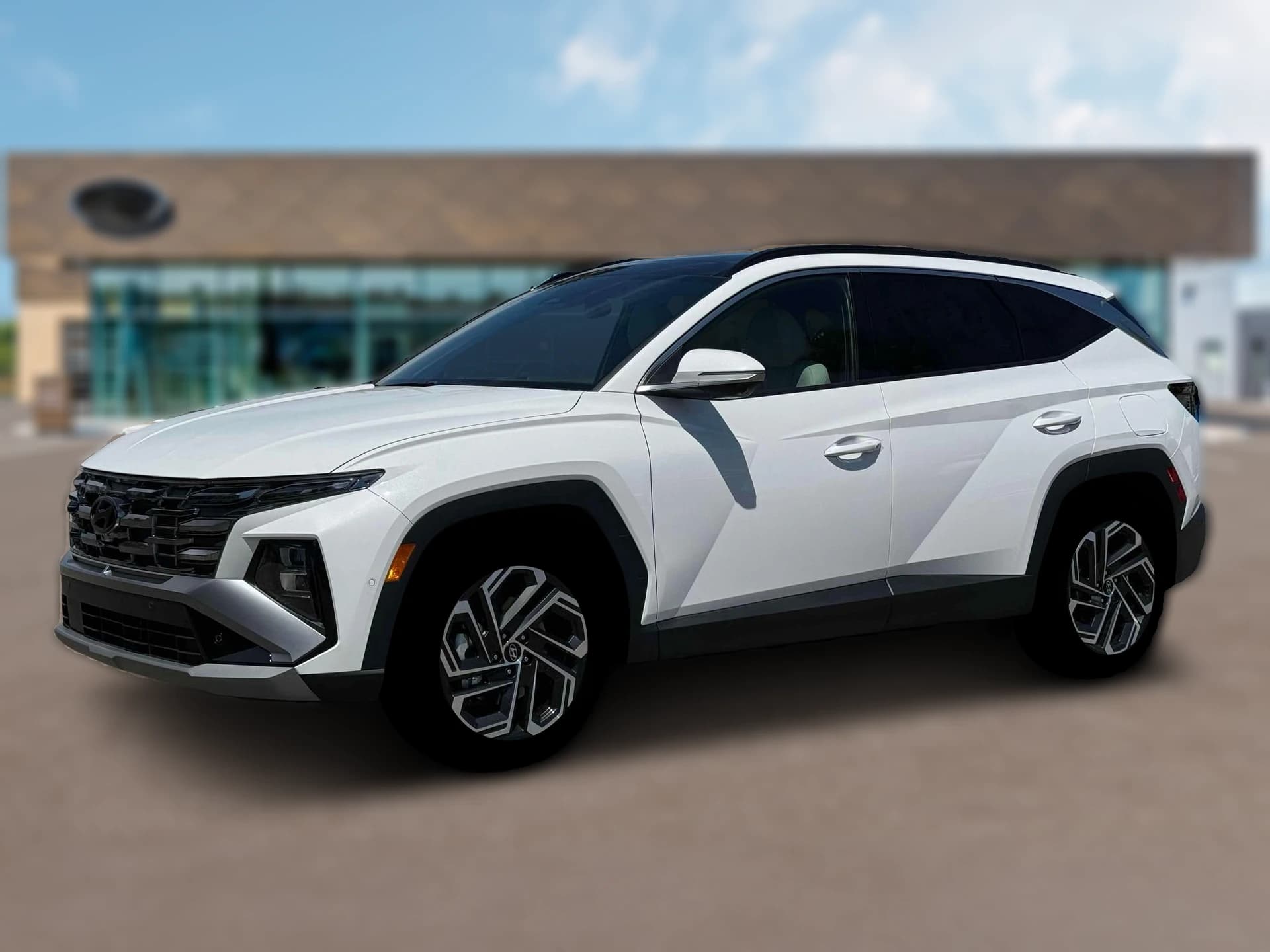 Hyundai Tucson Limited AWD 2026 — side view