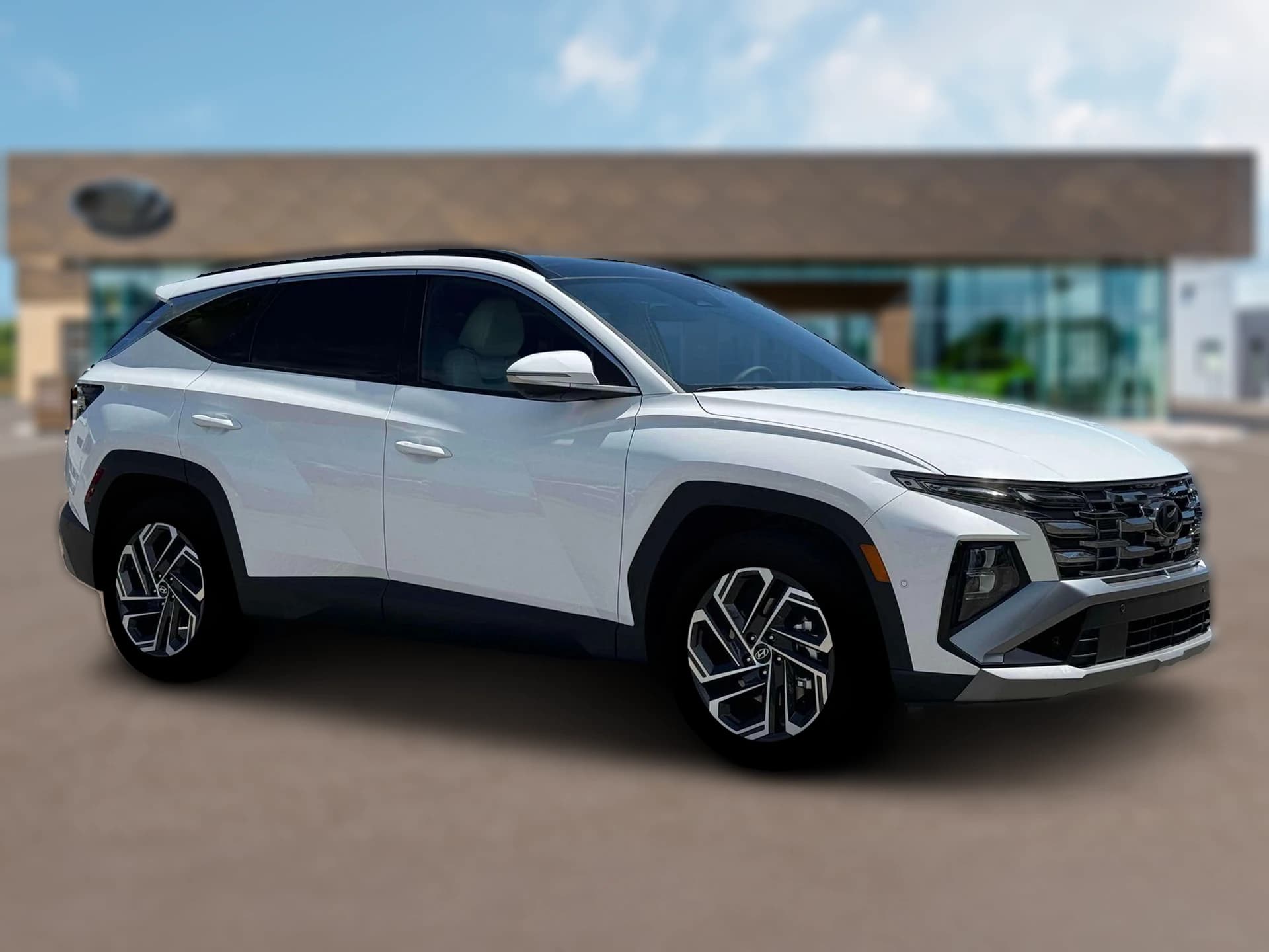 Hyundai Tucson Limited AWD 2026 — side view