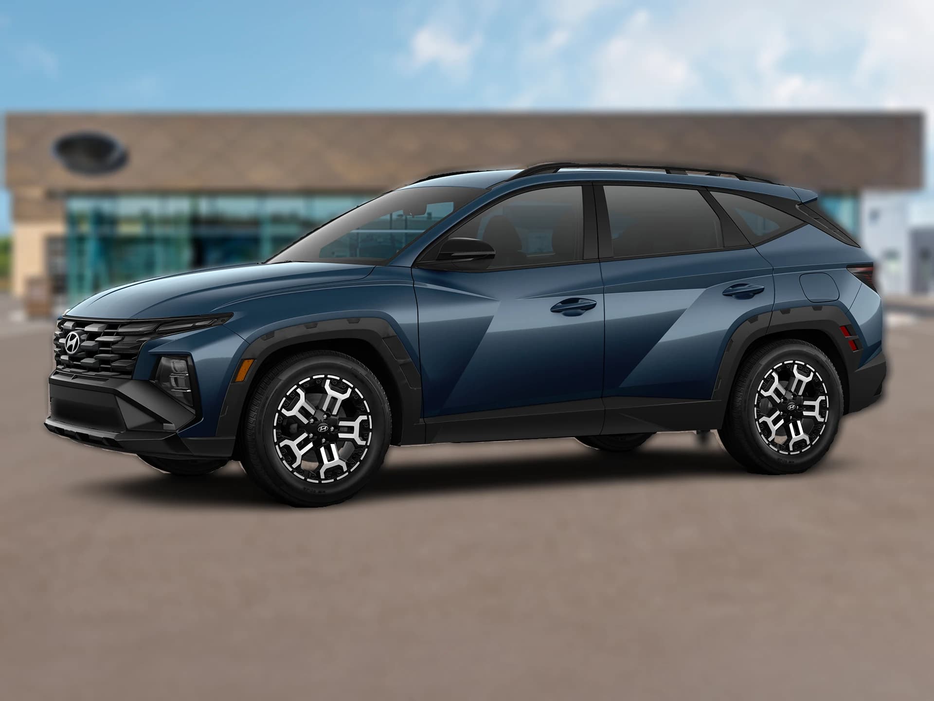 Hyundai Tucson XRT FWD 2025 — side view