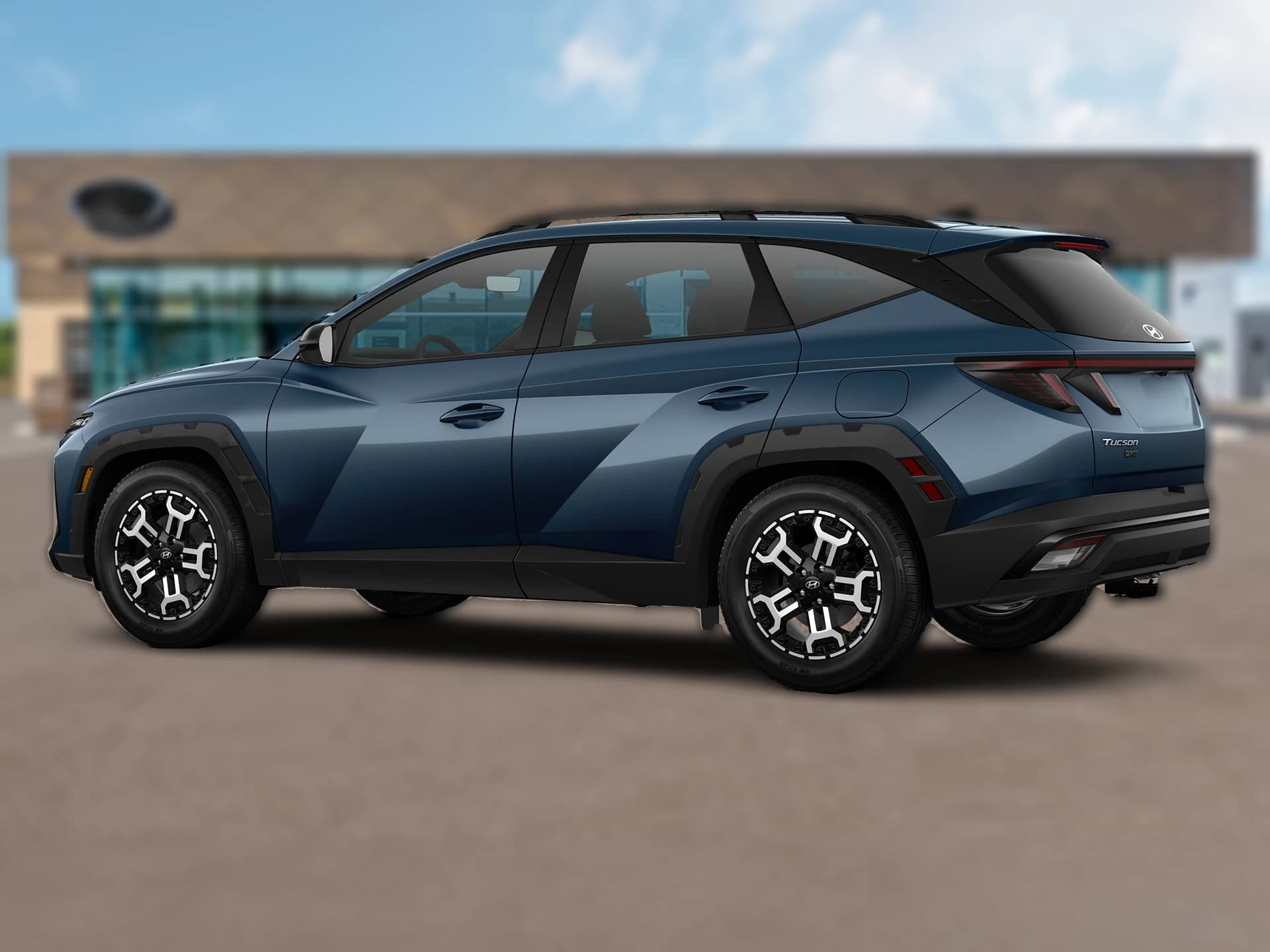 Hyundai Tucson XRT FWD 2025 — side view