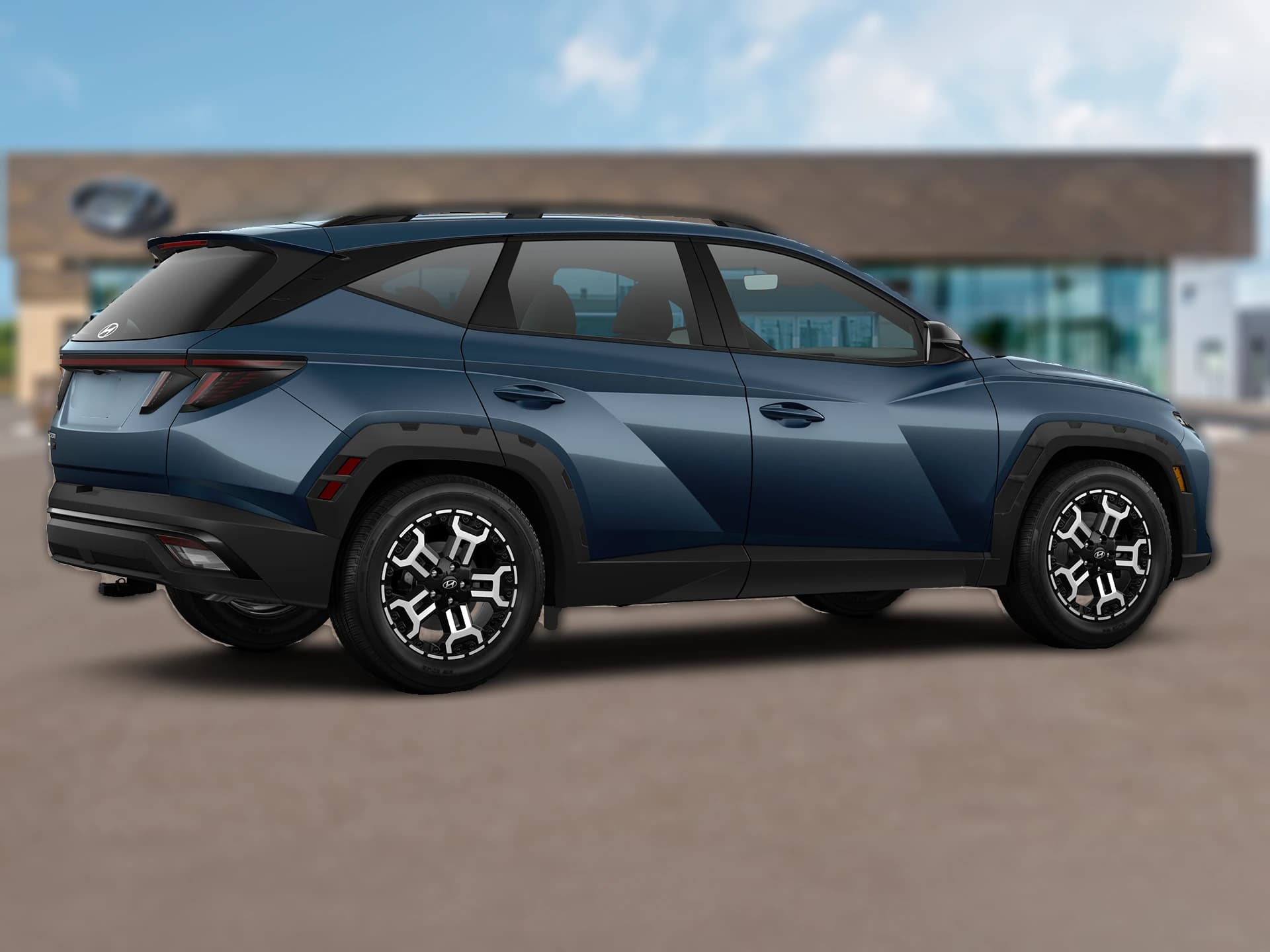 Hyundai Tucson XRT FWD 2025 — side view