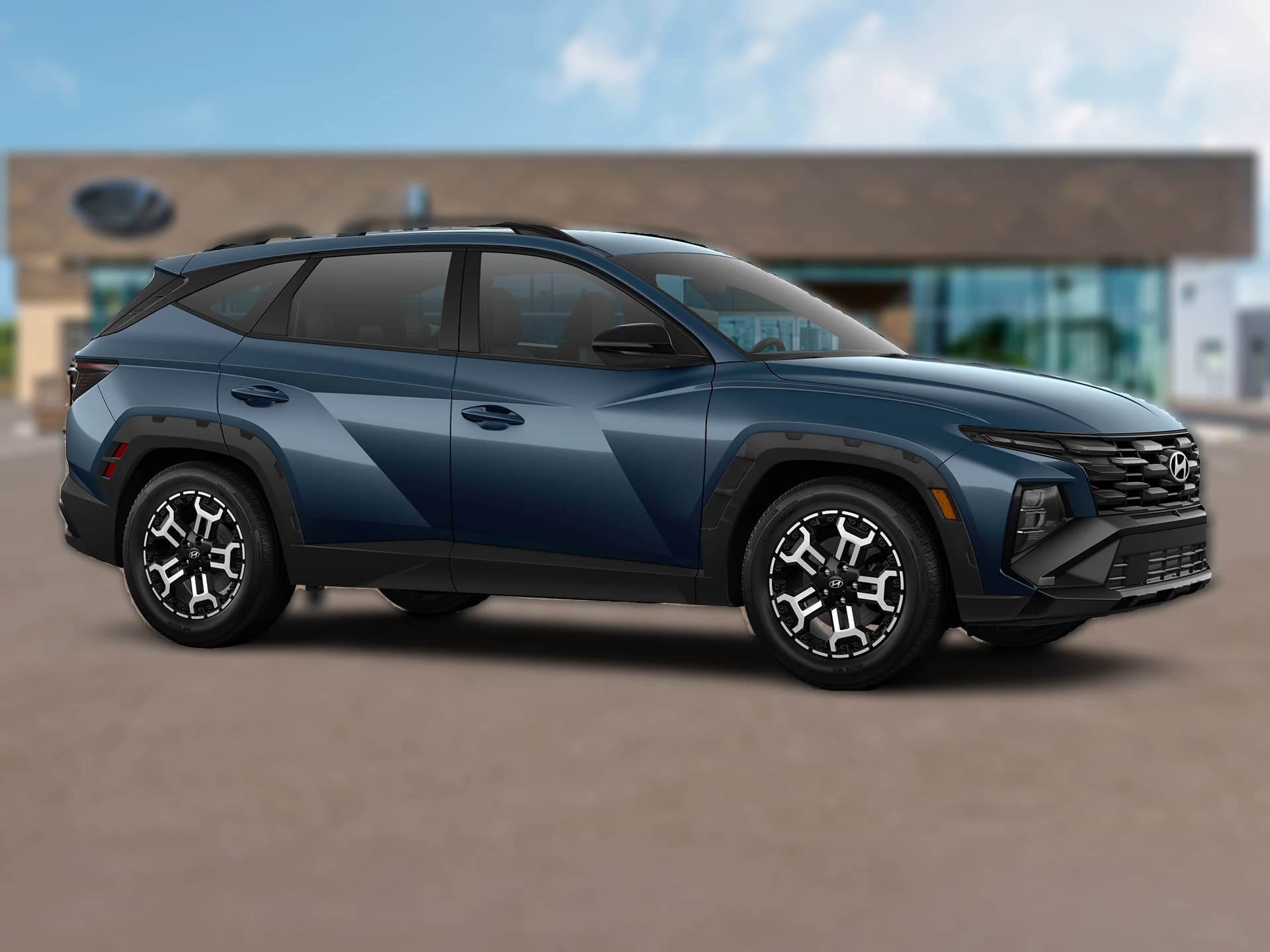 Hyundai Tucson XRT FWD 2025 — side view