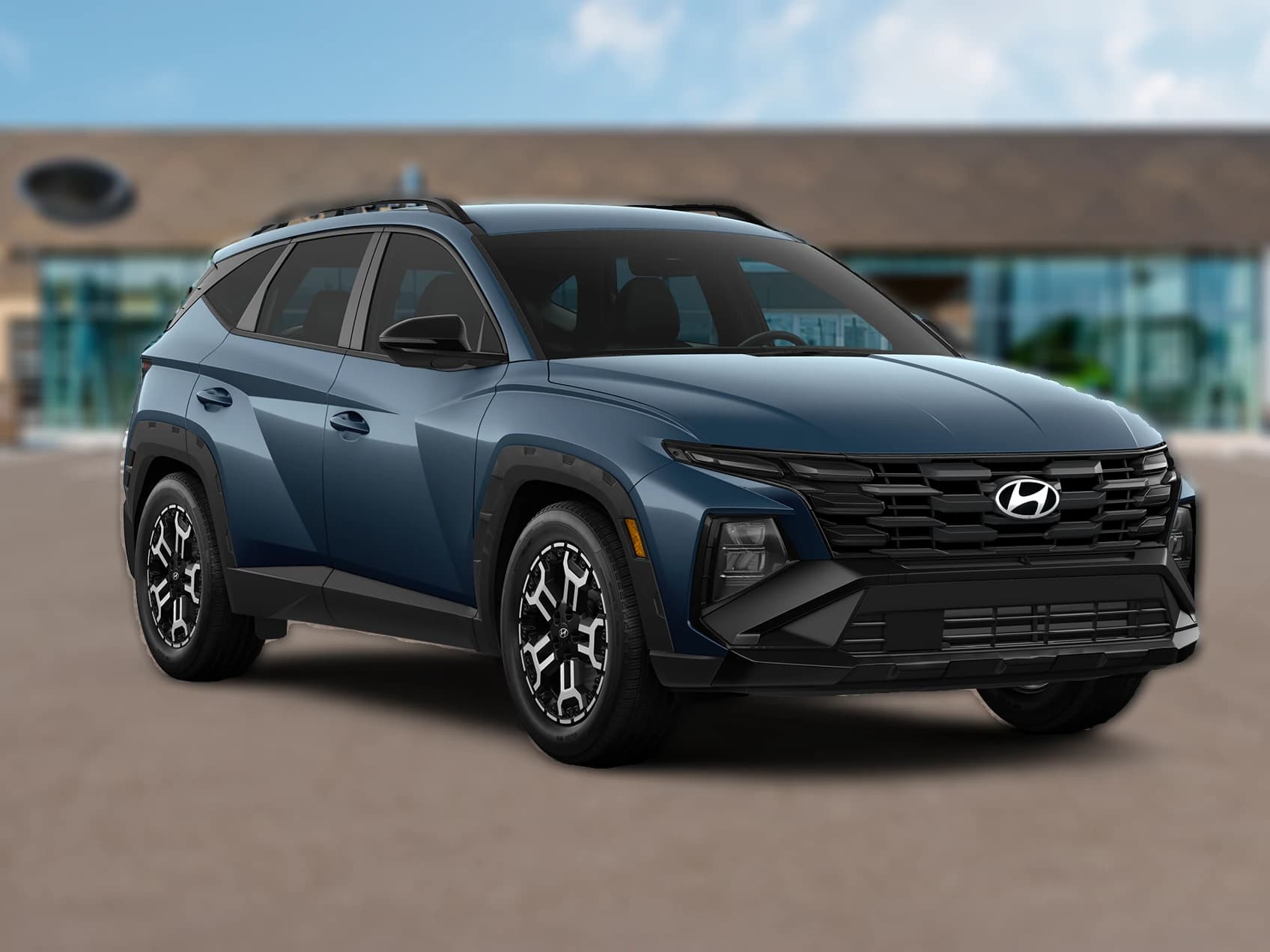 Hyundai Tucson XRT FWD 2025 — side view