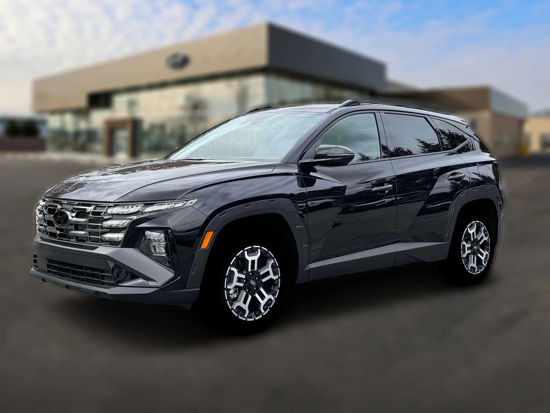 Hyundai Tucson XRT AWD 2026 — side view