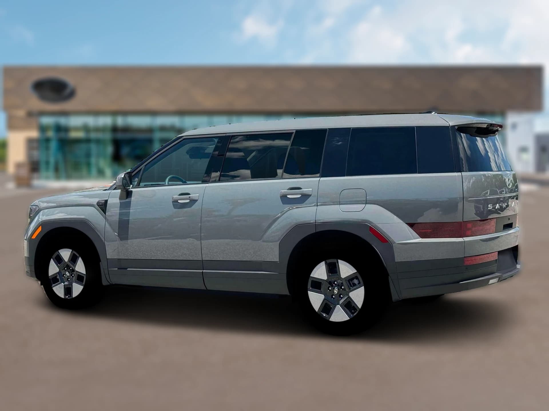 Hyundai Santa Fe Hybrid SE AWD 2026 — side view